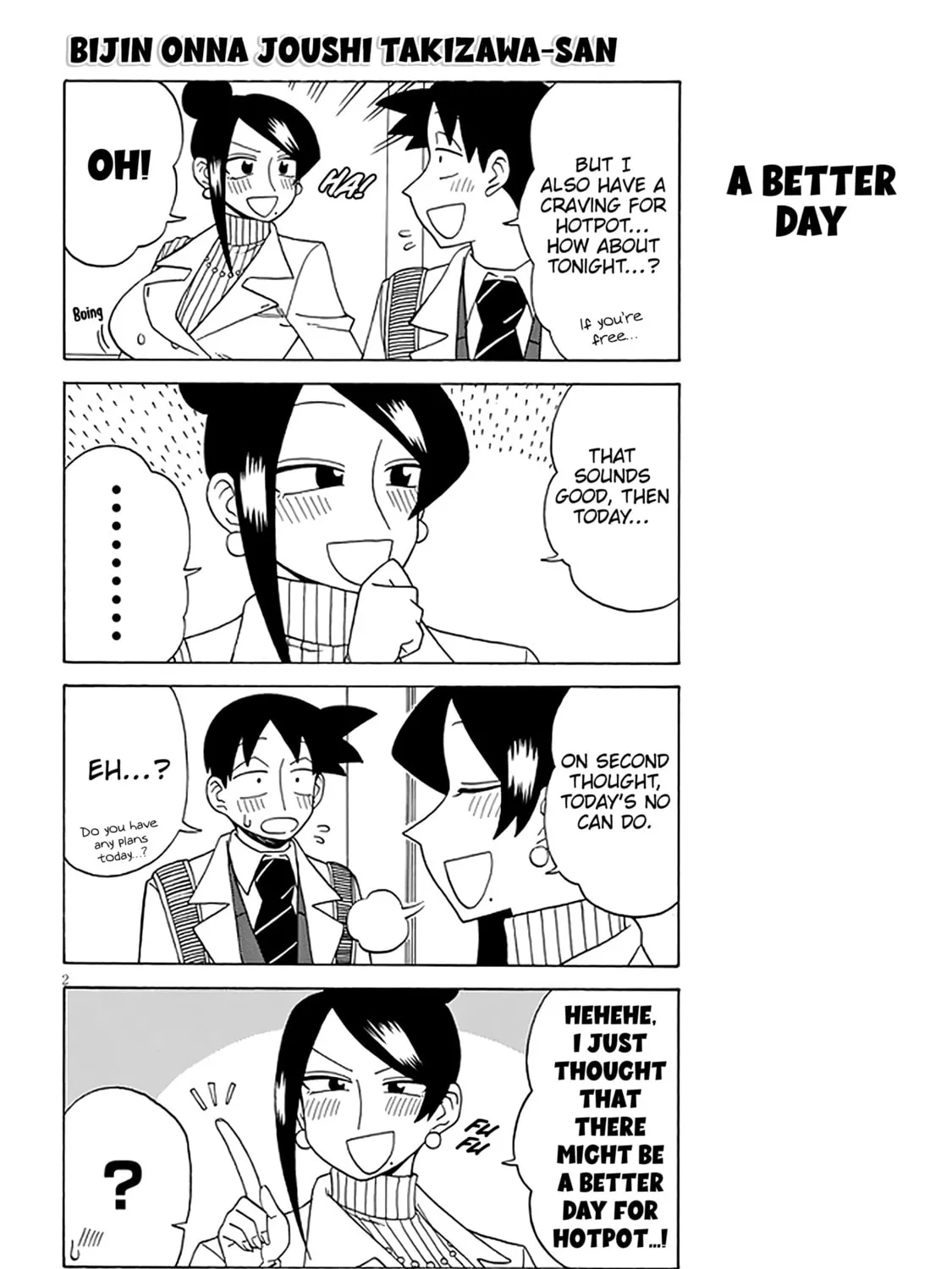 The Greatest Lady Boss "Takizawasan" Chapter 128 page 3 - 