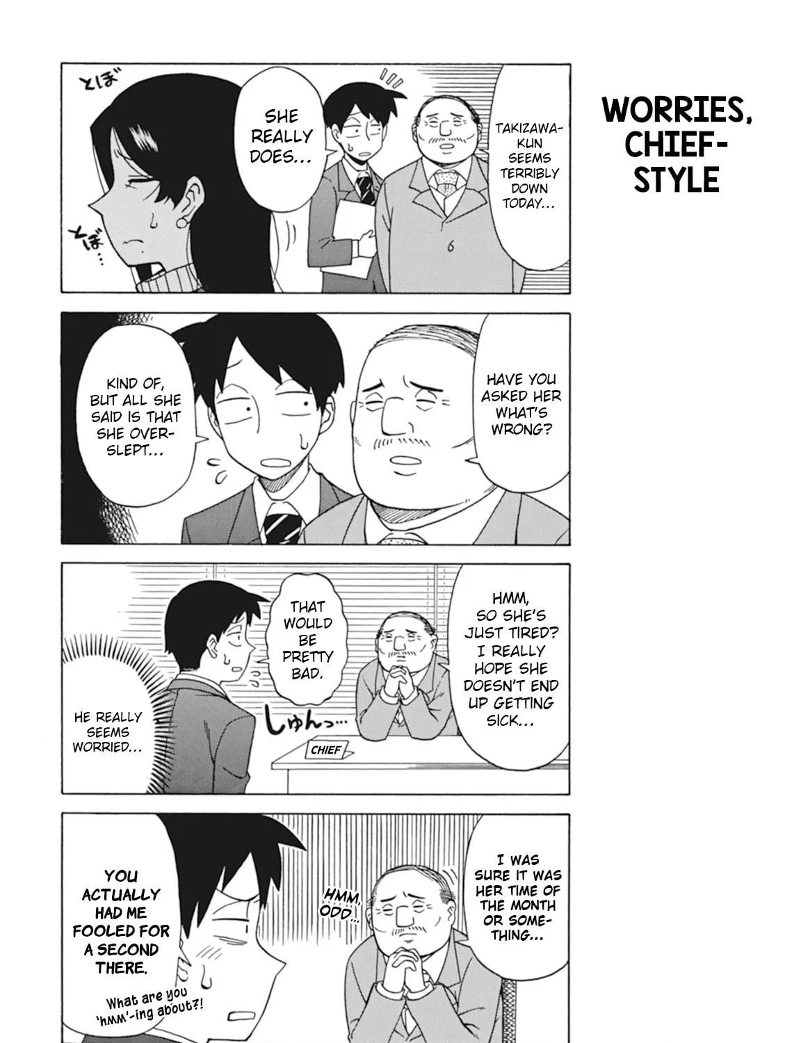 The Greatest Lady Boss "Takizawasan" Chapter 13 page 5 - 