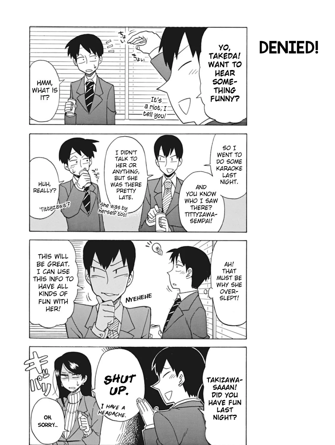 The Greatest Lady Boss "Takizawasan" Chapter 13 page 7 - 