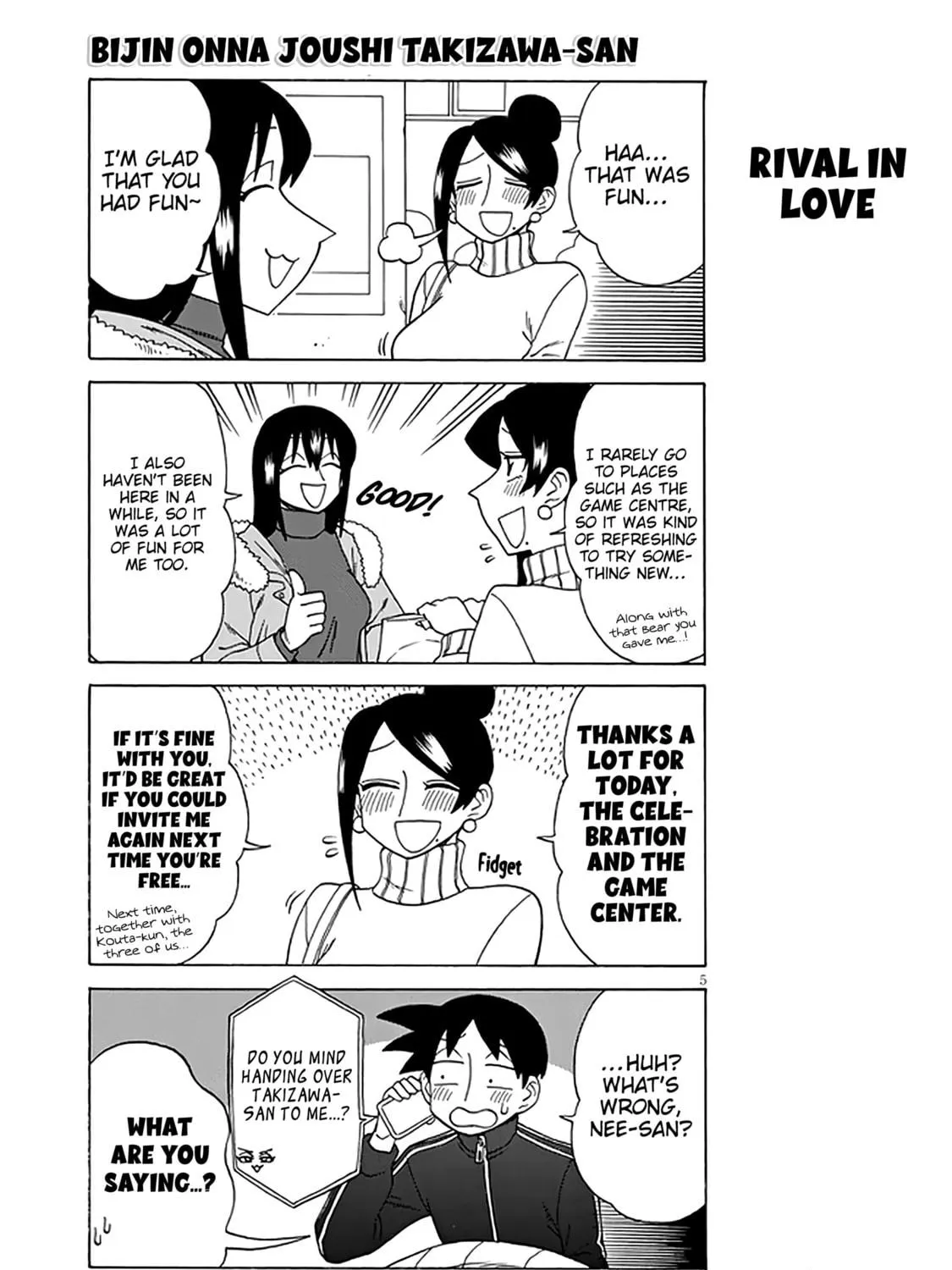 The Greatest Lady Boss "Takizawasan" Chapter 133 page 9 - 