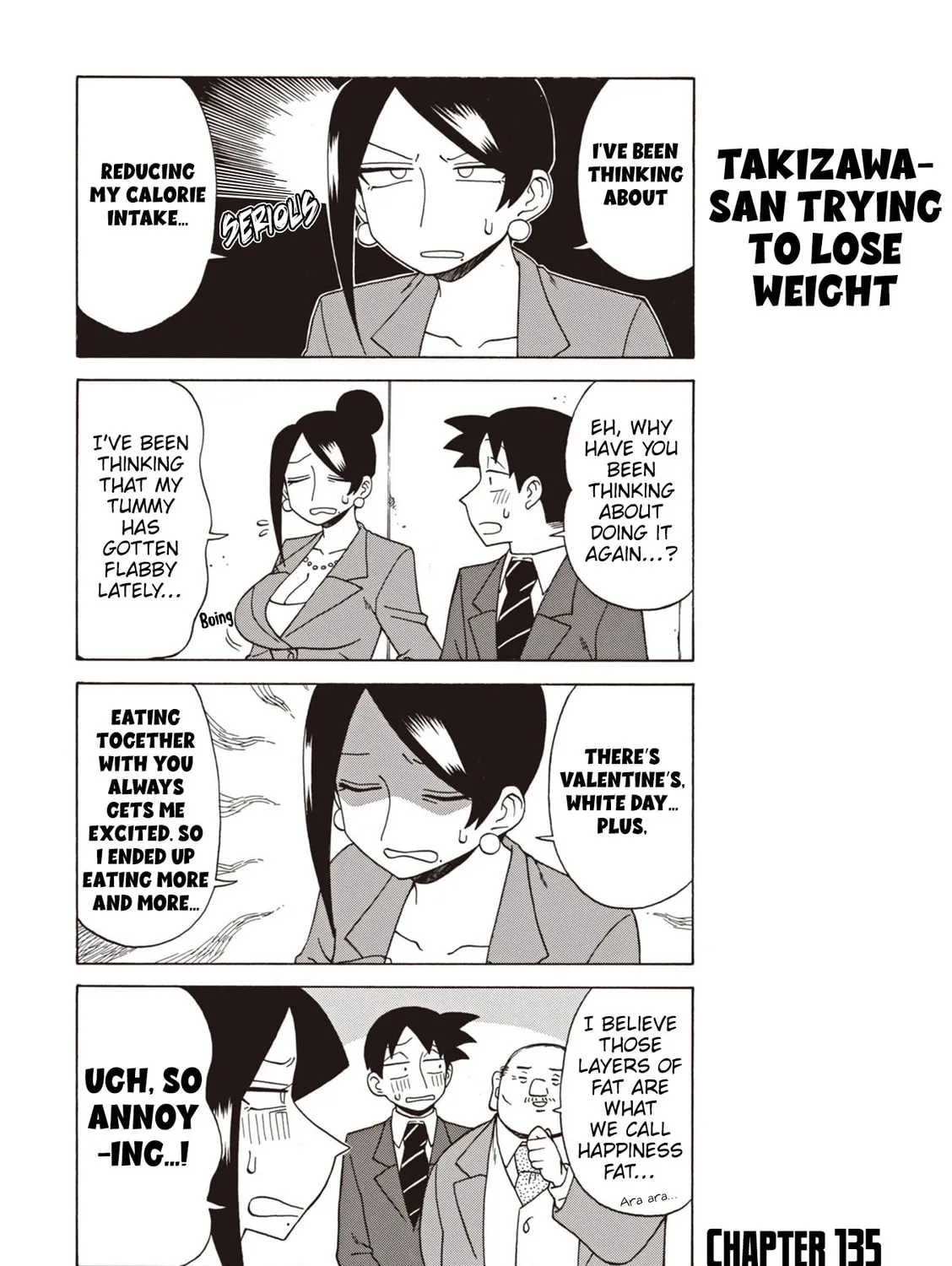 The Greatest Lady Boss "Takizawasan" Chapter 135 page 1 - 