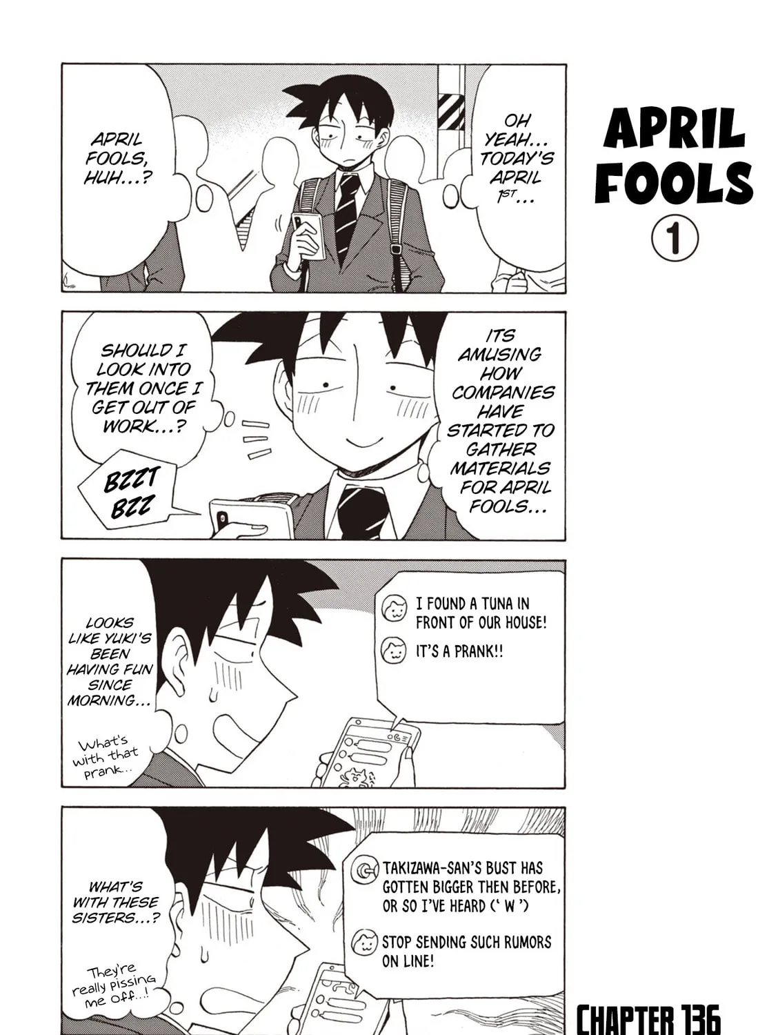 The Greatest Lady Boss "Takizawasan" Chapter 136 page 1 - 