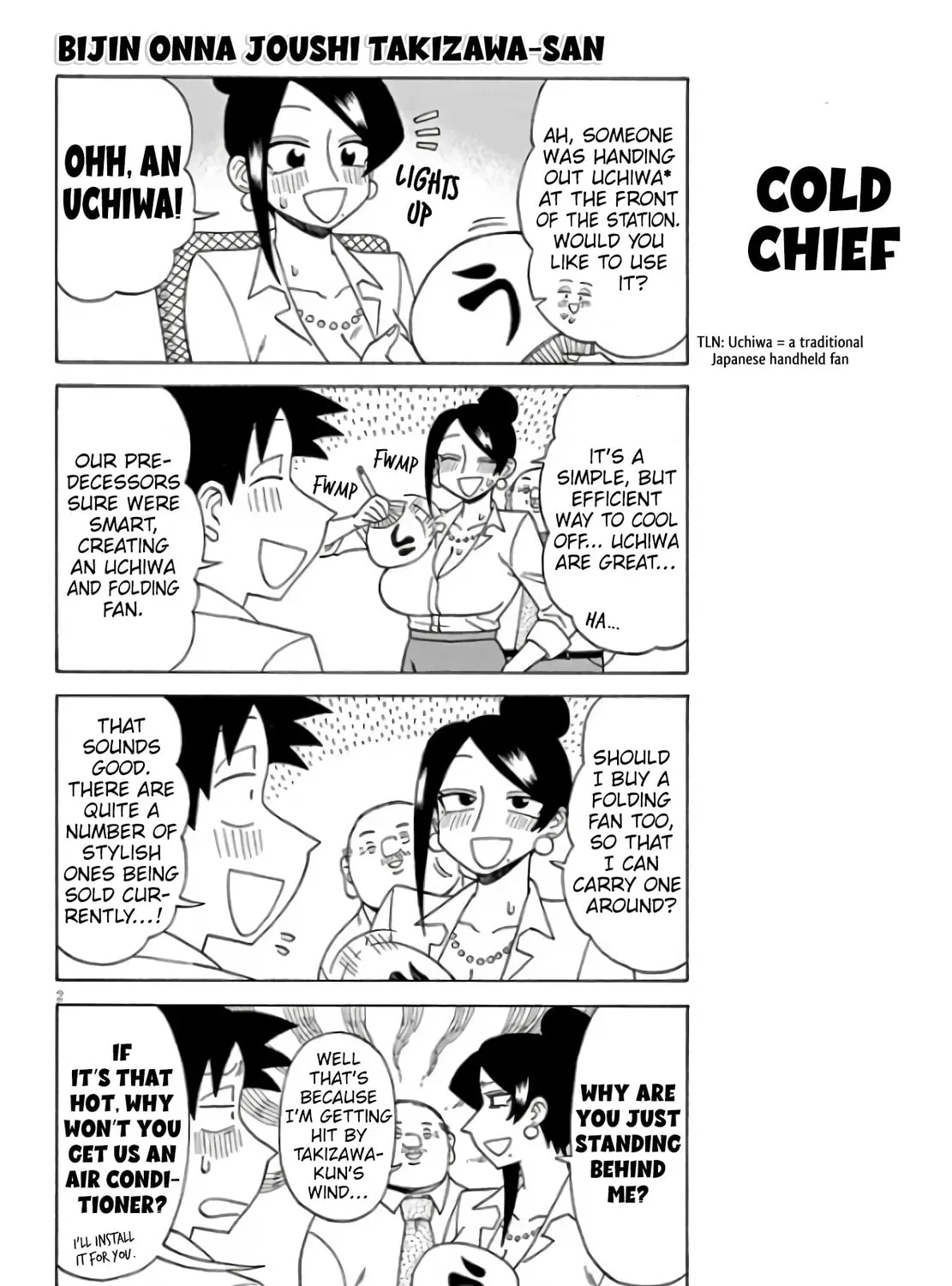 The Greatest Lady Boss "Takizawasan" Chapter 141 page 3 - 