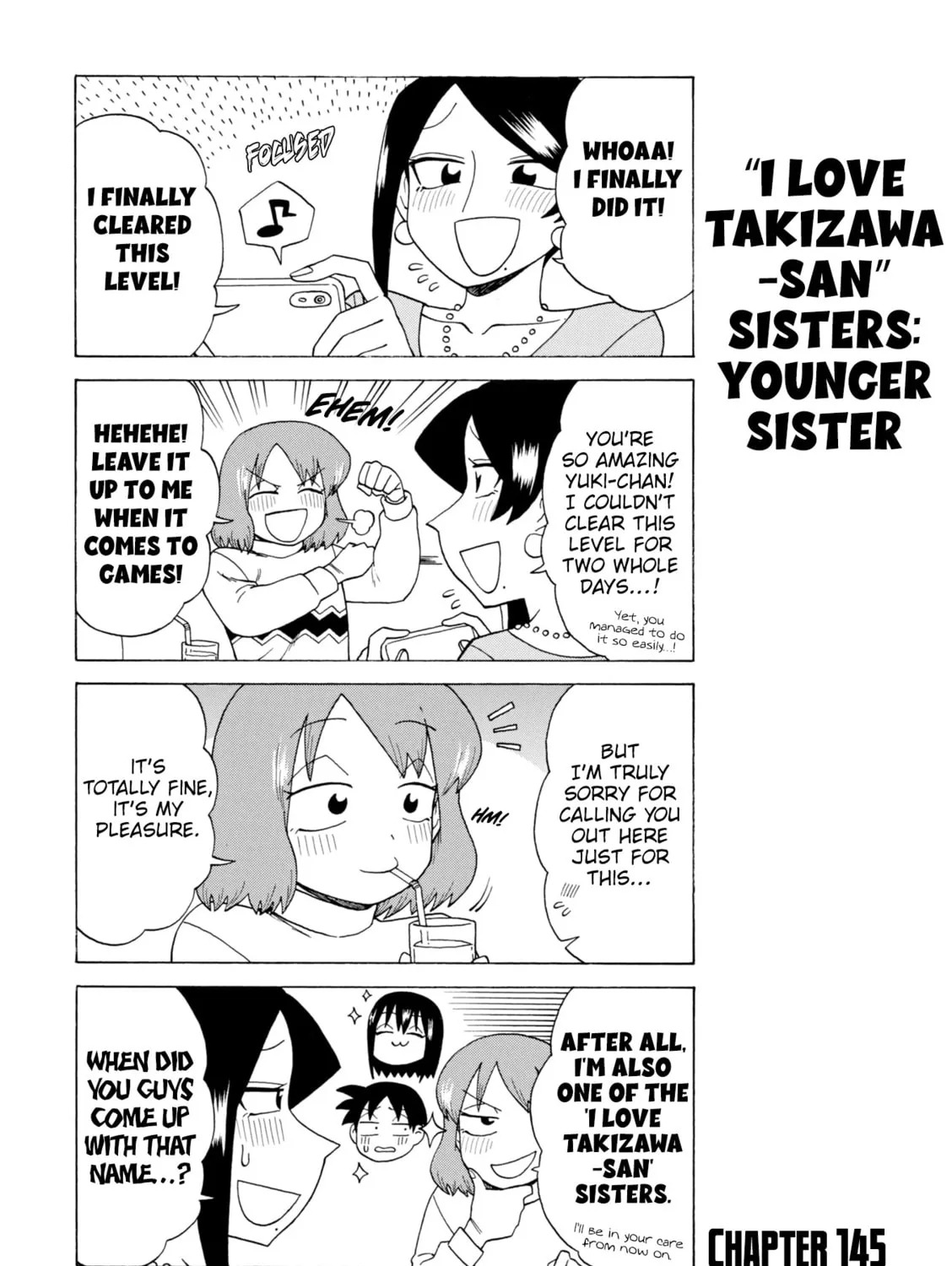The Greatest Lady Boss "Takizawasan" Chapter 146 page 1 - 