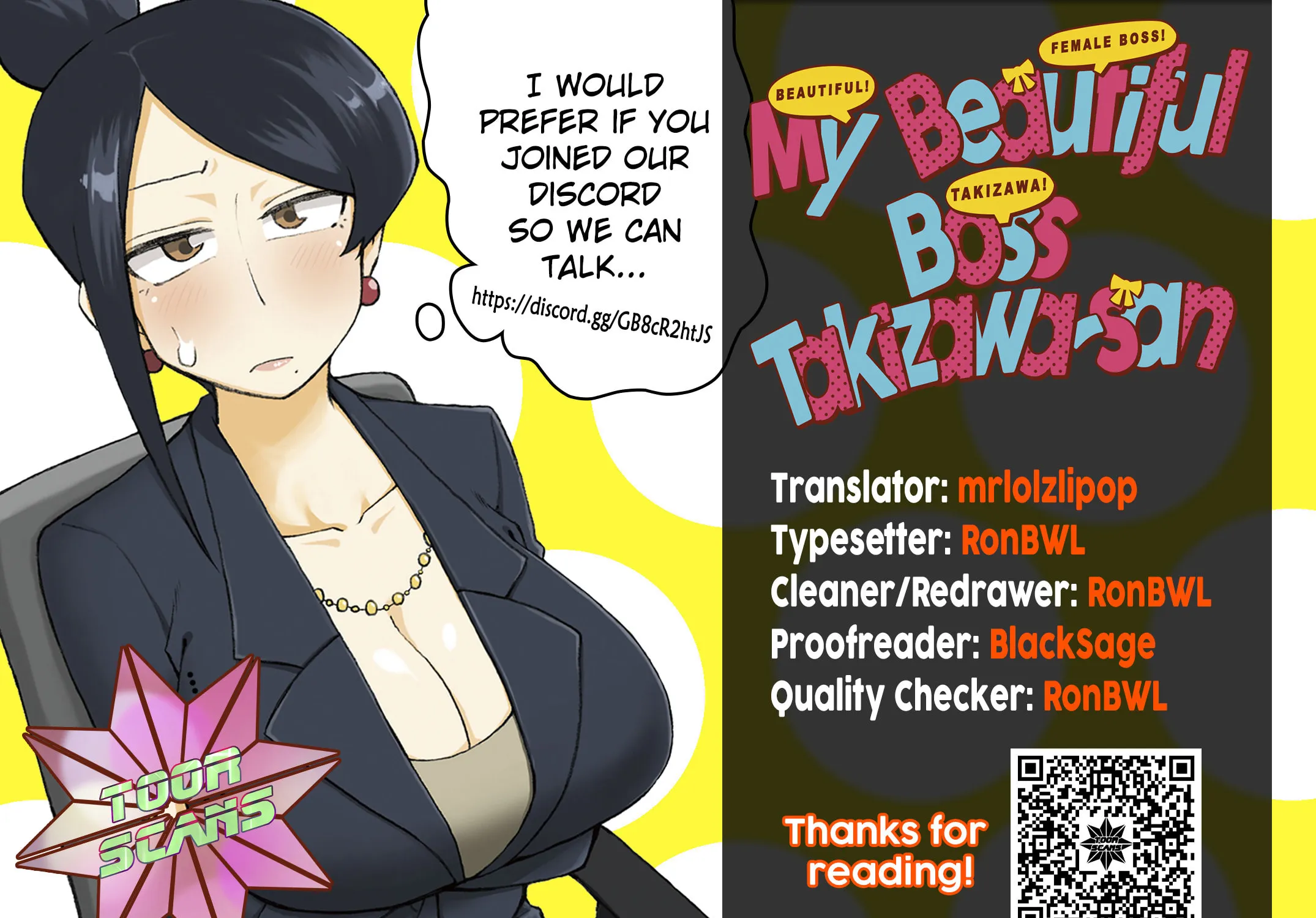 The Greatest Lady Boss "Takizawasan" Chapter 166 page 13 - 