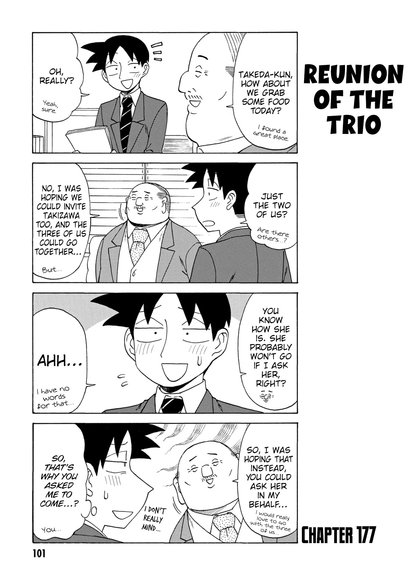 The Greatest Lady Boss "Takizawasan" Chapter 177 page 1 - 