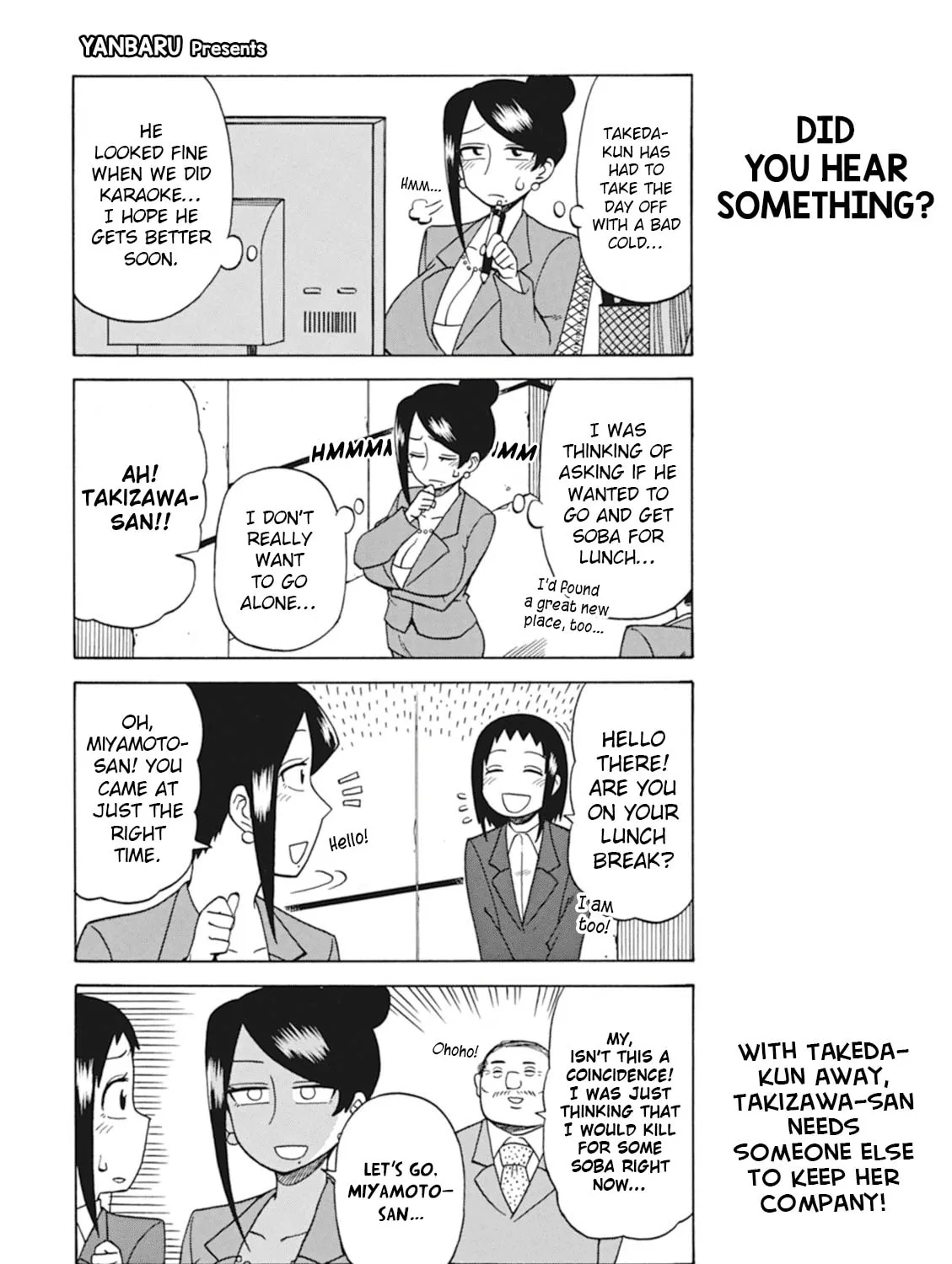 The Greatest Lady Boss "Takizawasan" Chapter 21 page 3 - 