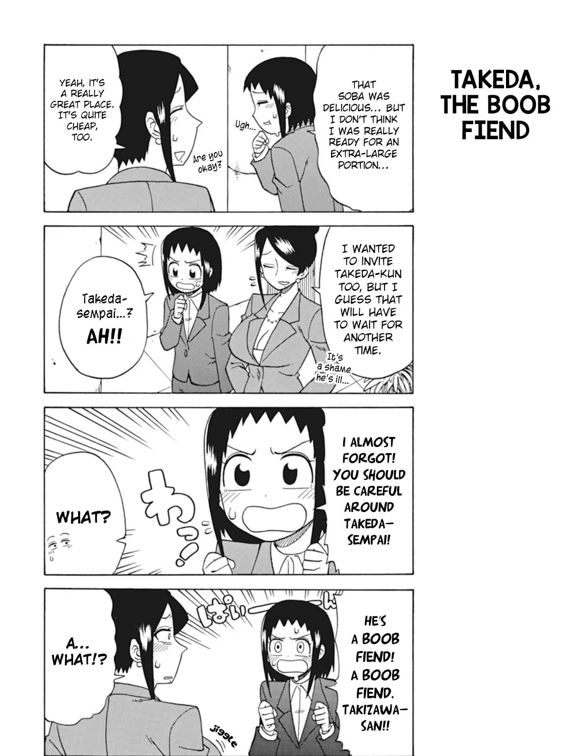 The Greatest Lady Boss "Takizawasan" Chapter 21 page 7 - 