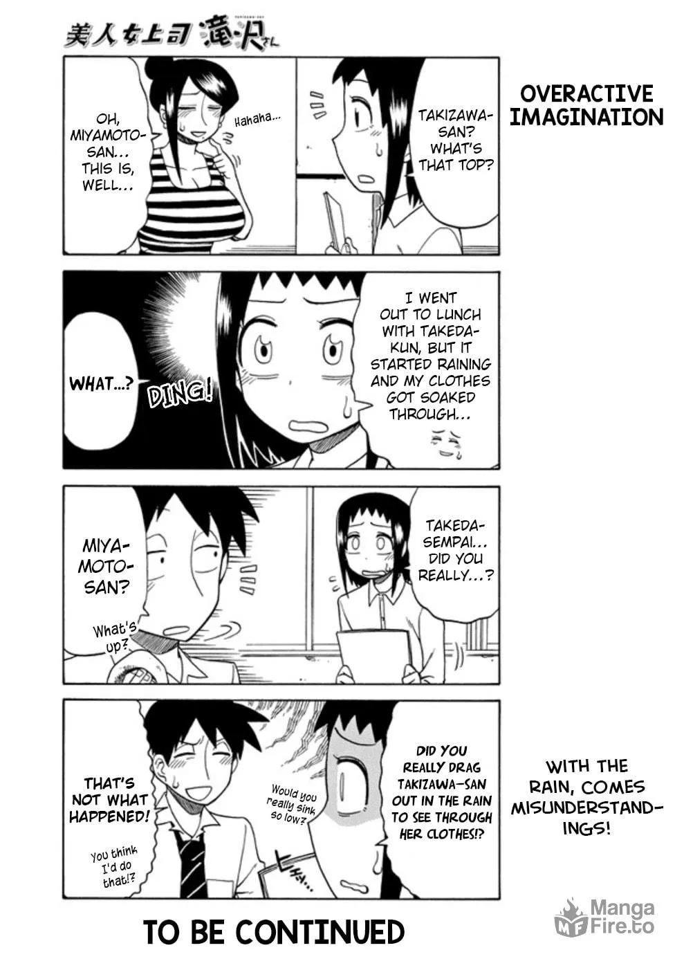 The Greatest Lady Boss "Takizawasan" Chapter 25 page 5 - 