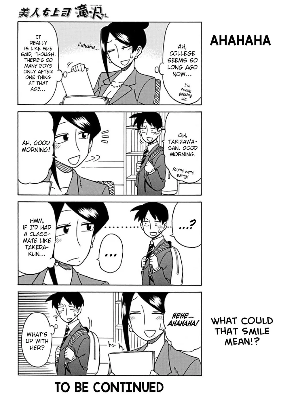 The Greatest Lady Boss "Takizawasan" Chapter 30 page 4 - 
