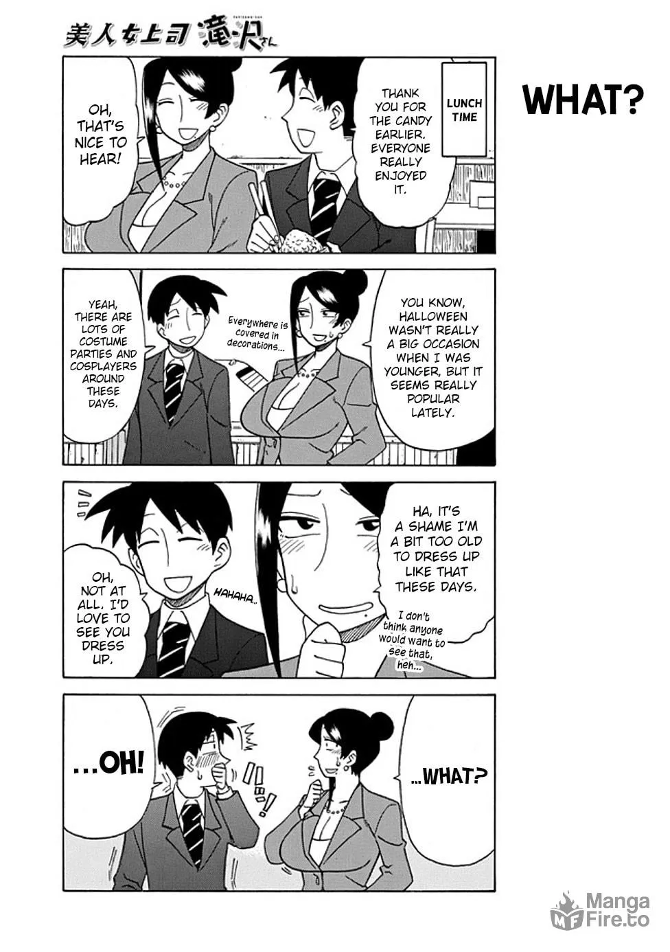 The Greatest Lady Boss "Takizawasan" Chapter 31 page 3 - 