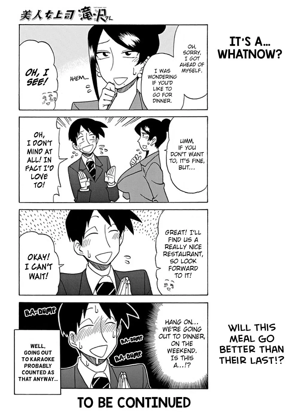 The Greatest Lady Boss "Takizawasan" Chapter 32 page 4 - 