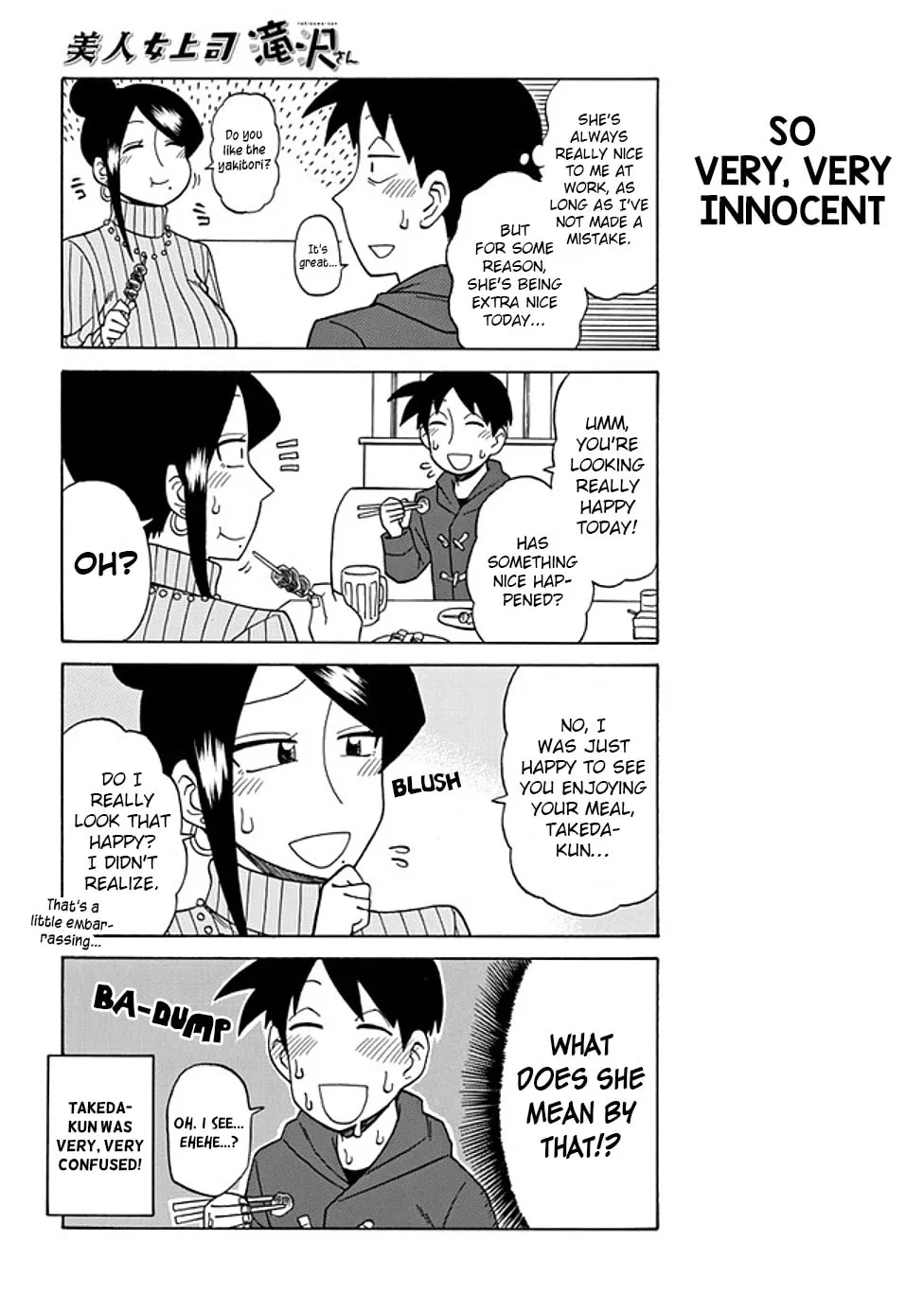 The Greatest Lady Boss "Takizawasan" Chapter 33 page 4 - 