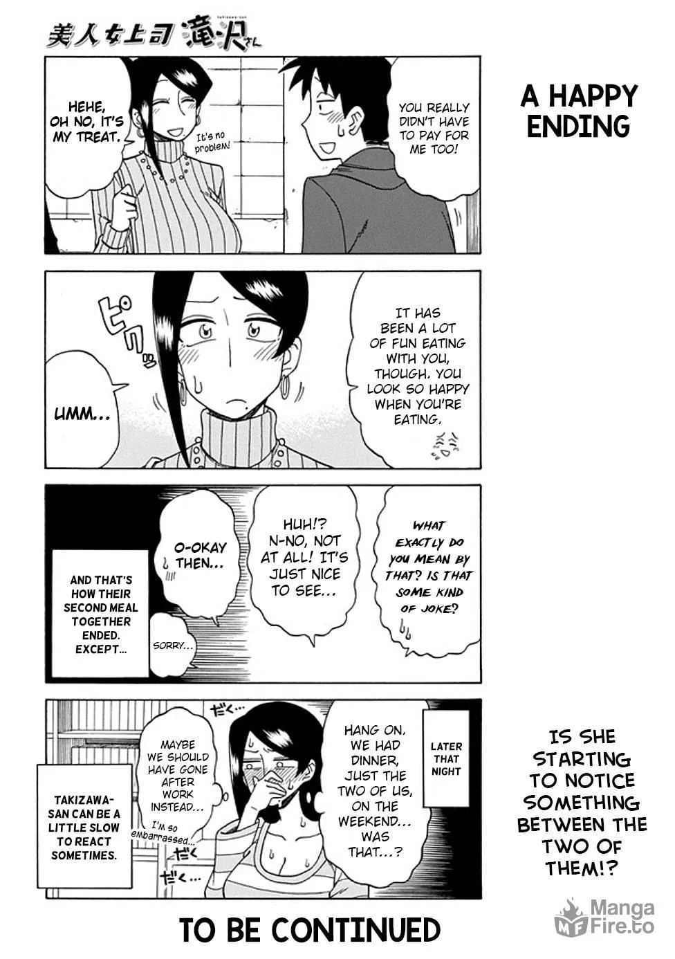 The Greatest Lady Boss "Takizawasan" Chapter 33 page 6 - 