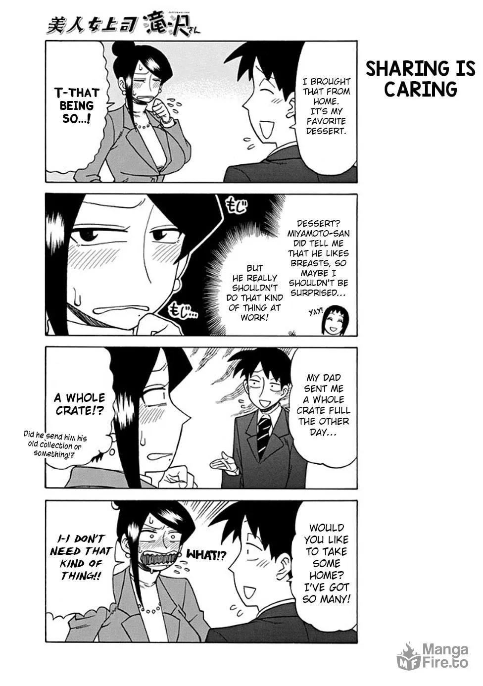 The Greatest Lady Boss "Takizawasan" Chapter 34 page 3 - 