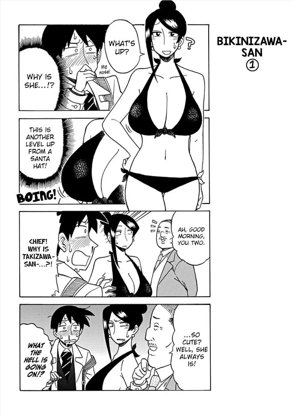 The Greatest Lady Boss "Takizawasan" Chapter 36 page 2 - 