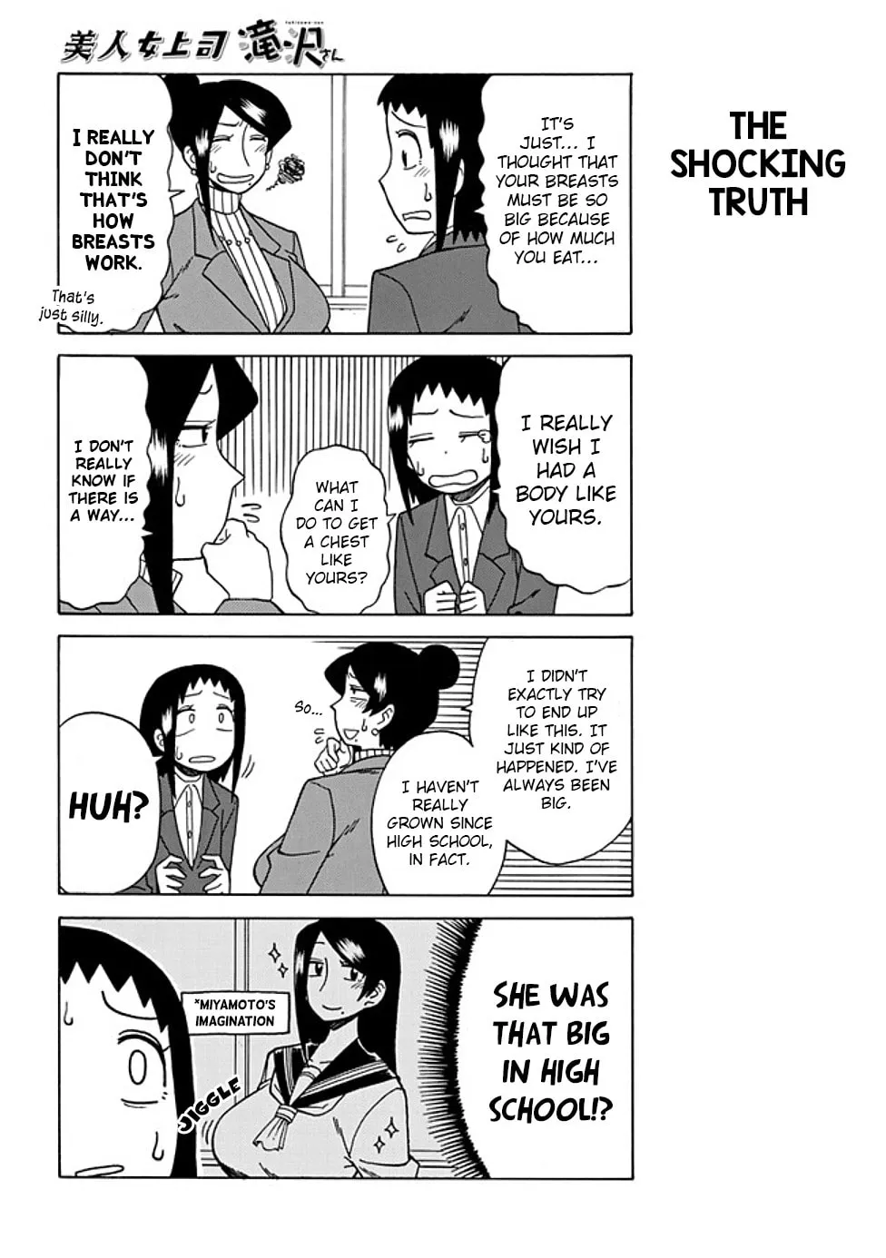 The Greatest Lady Boss "Takizawasan" Chapter 37 page 2 - 