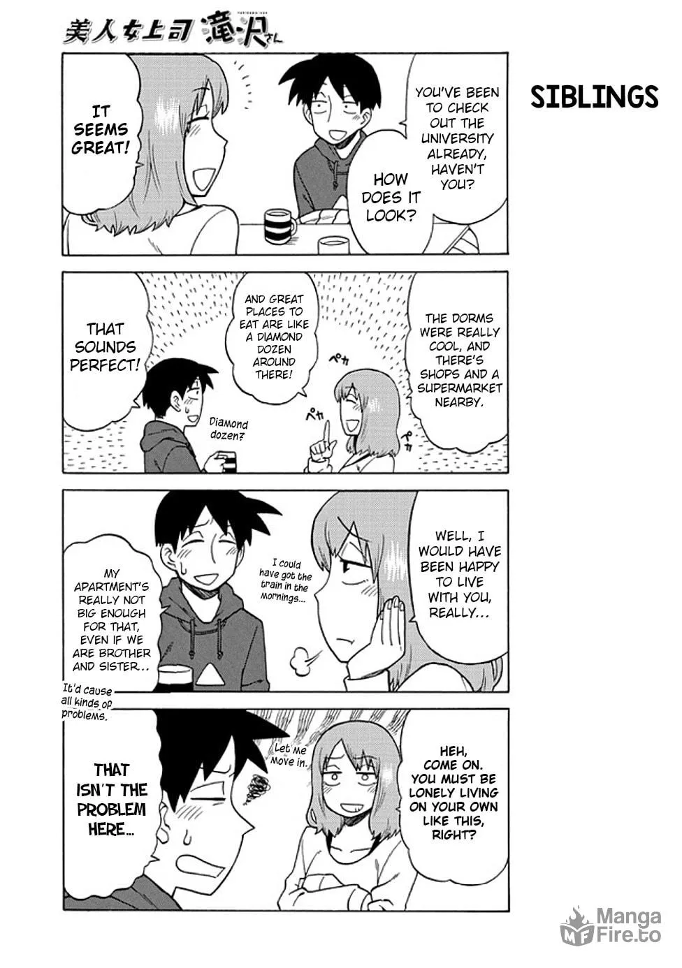 The Greatest Lady Boss "Takizawasan" Chapter 40 page 3 - 