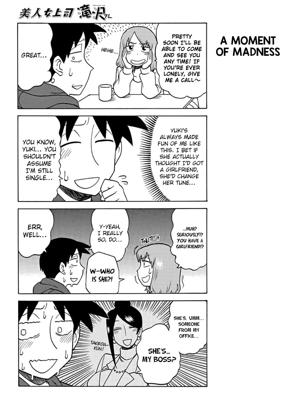 The Greatest Lady Boss "Takizawasan" Chapter 40 page 4 - 