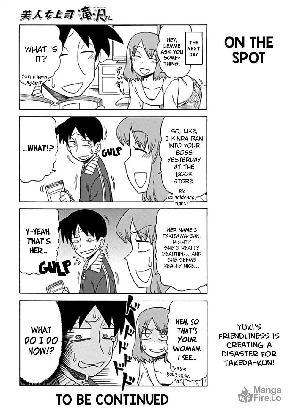 The Greatest Lady Boss "Takizawasan" Chapter 41 page 6 - 