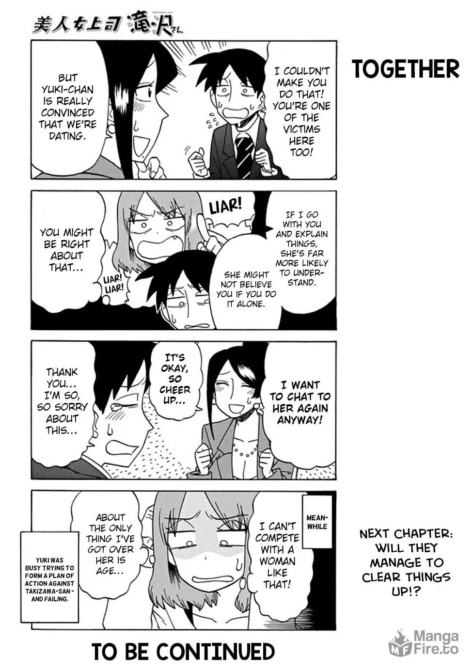 The Greatest Lady Boss "Takizawasan" Chapter 42 page 6 - 