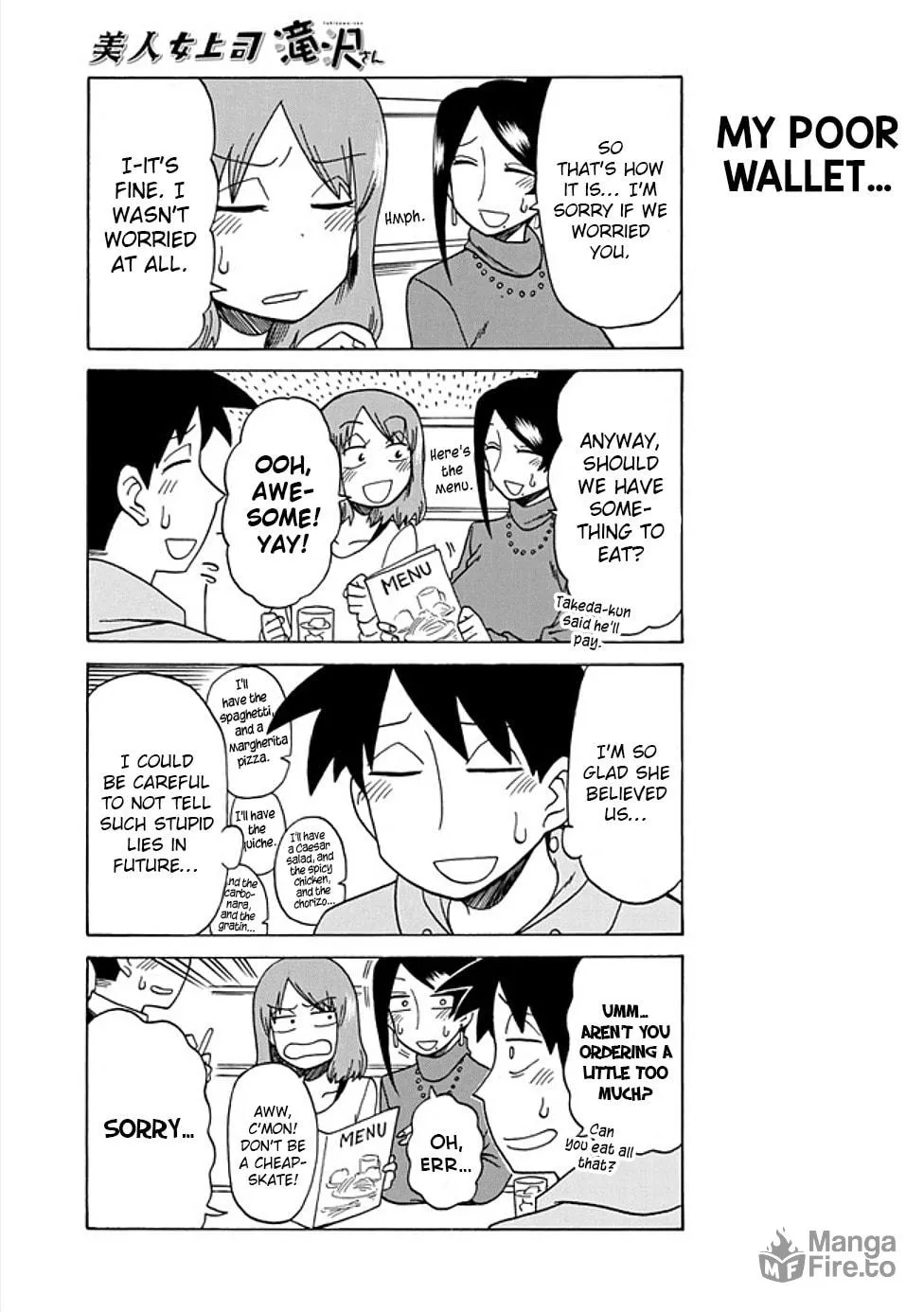 The Greatest Lady Boss "Takizawasan" Chapter 43 page 3 - 