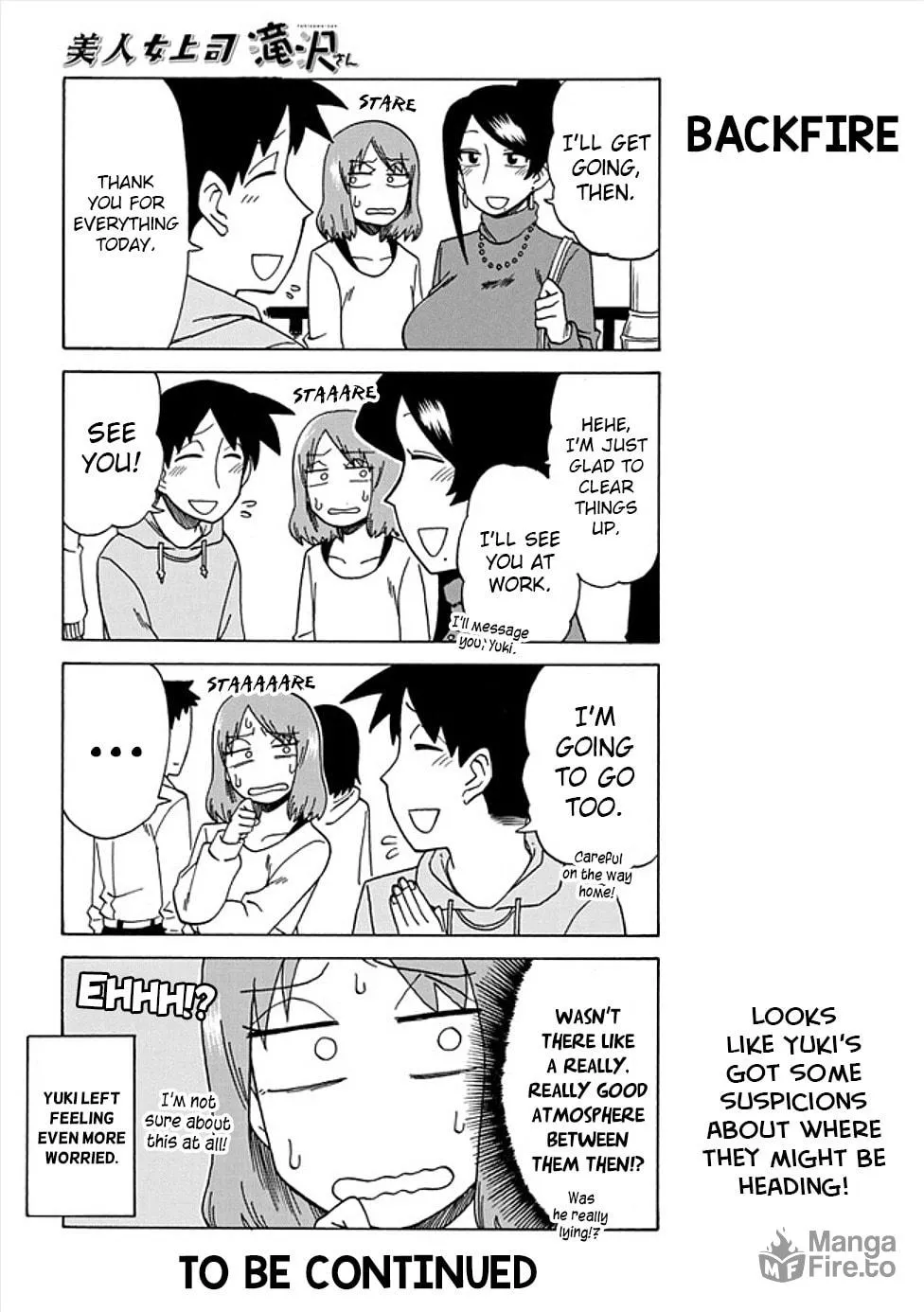 The Greatest Lady Boss "Takizawasan" Chapter 43 page 6 - 