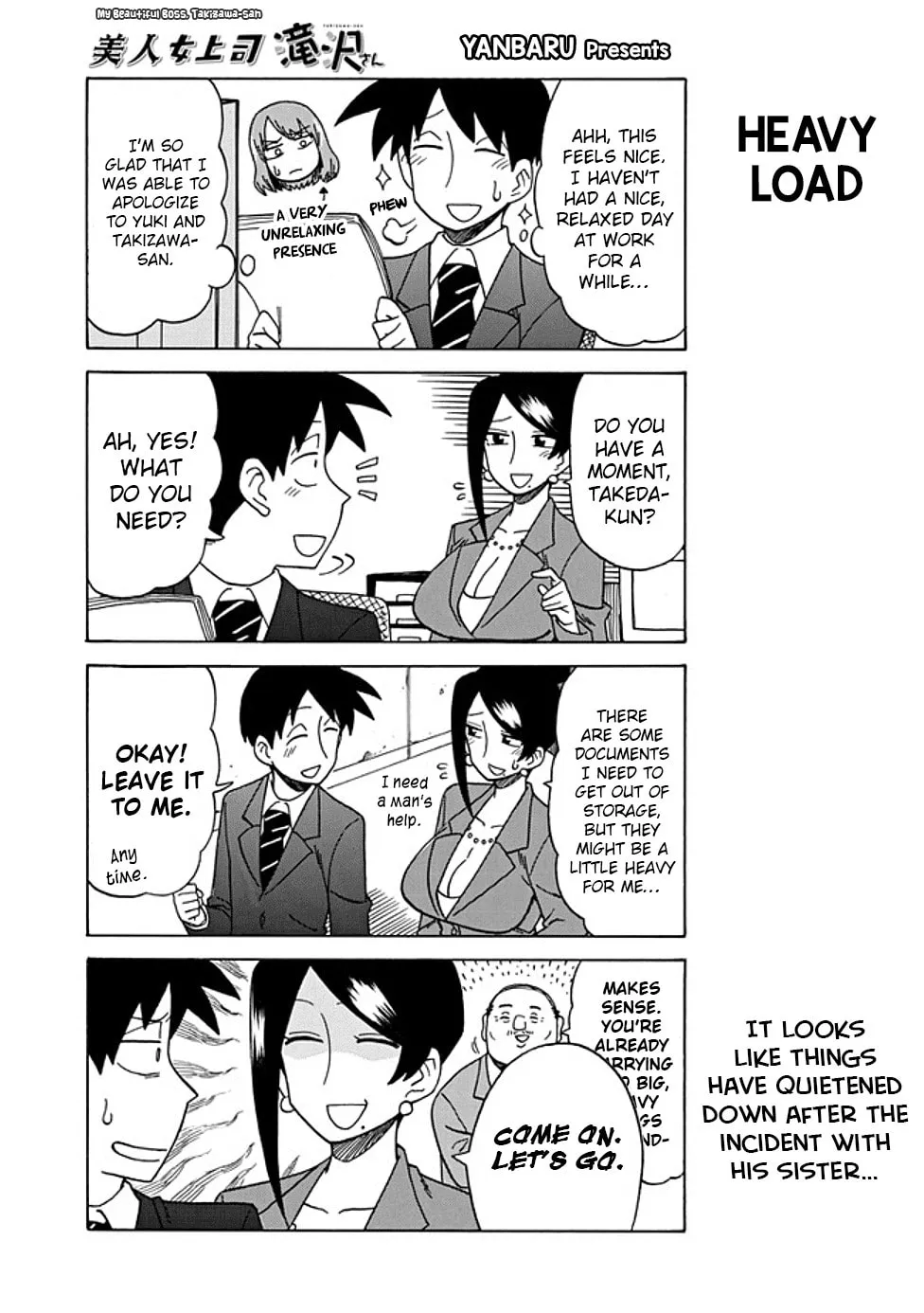 The Greatest Lady Boss "Takizawasan" Chapter 44 page 1 - 