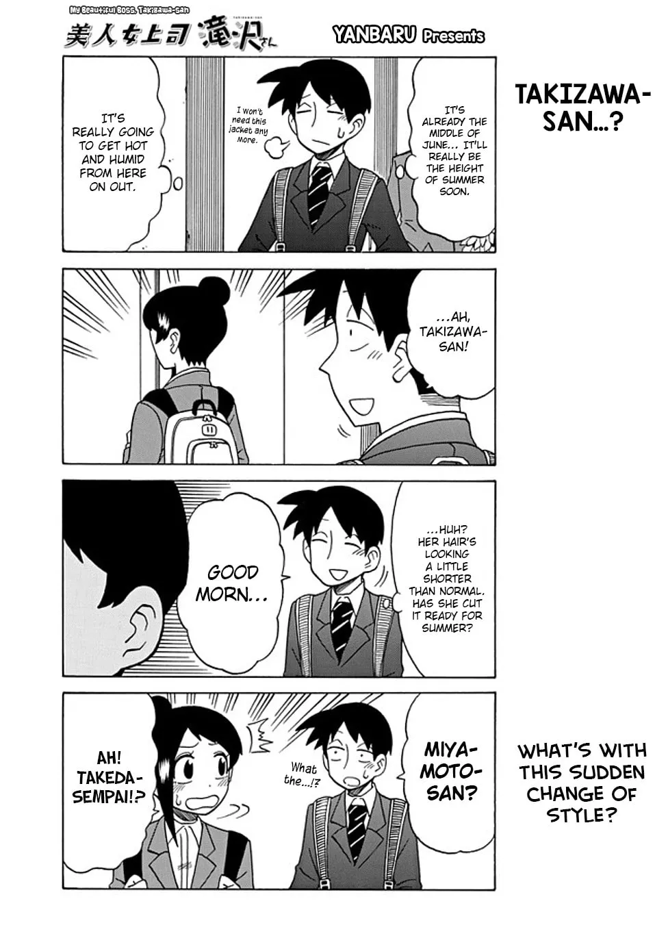 The Greatest Lady Boss "Takizawasan" Chapter 47 page 1 - 