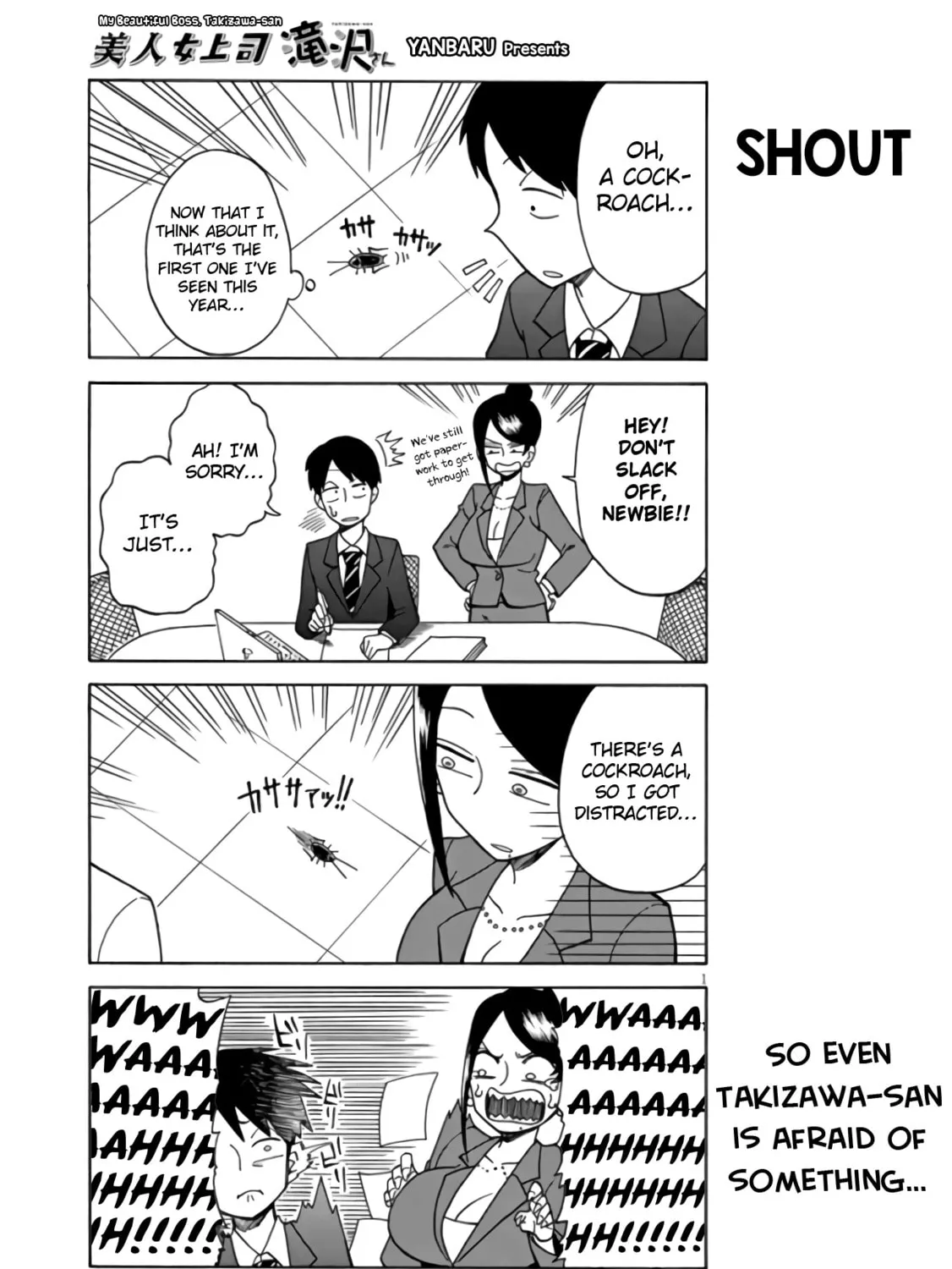 The Greatest Lady Boss "Takizawasan" Chapter 5 page 1 - 
