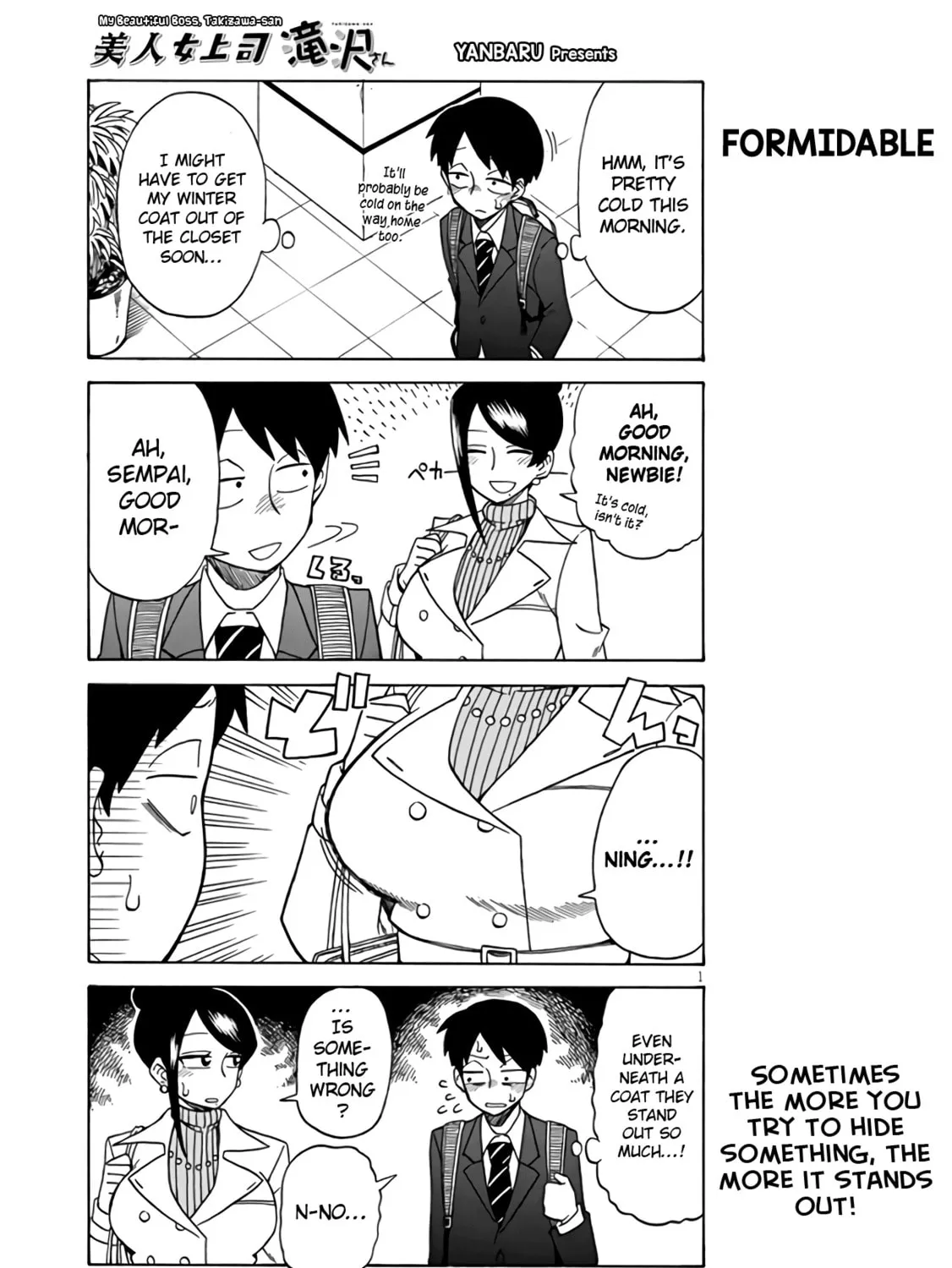 The Greatest Lady Boss "Takizawasan" Chapter 8 page 1 - 