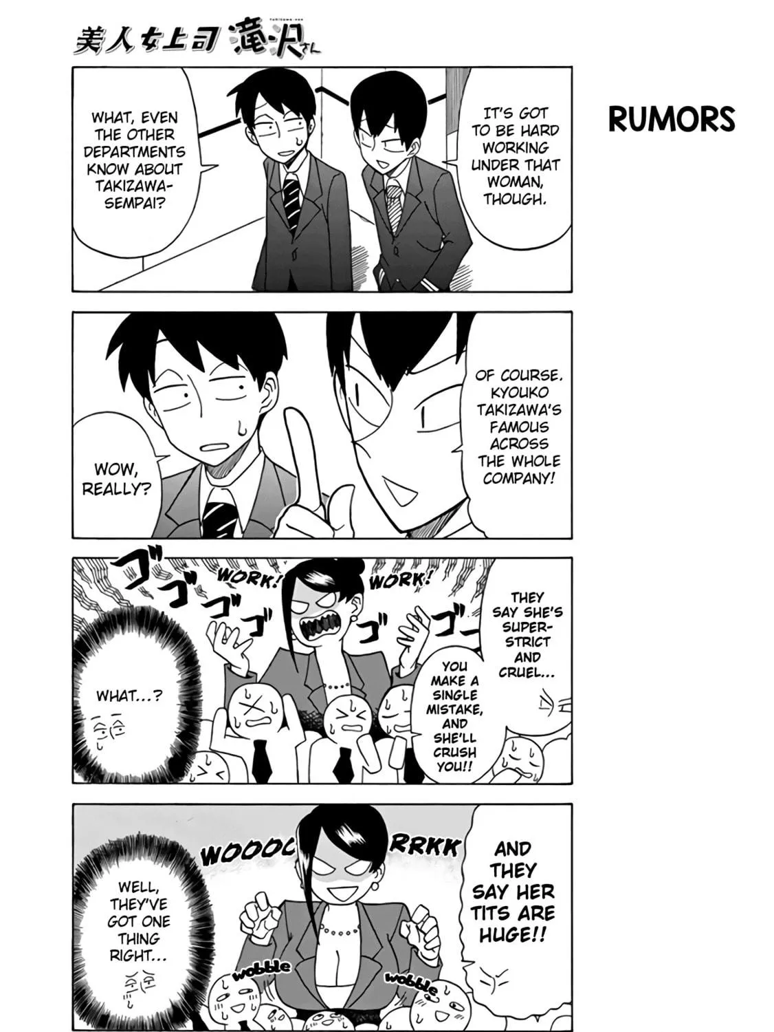 The Greatest Lady Boss "Takizawasan" Chapter 9 page 5 - 
