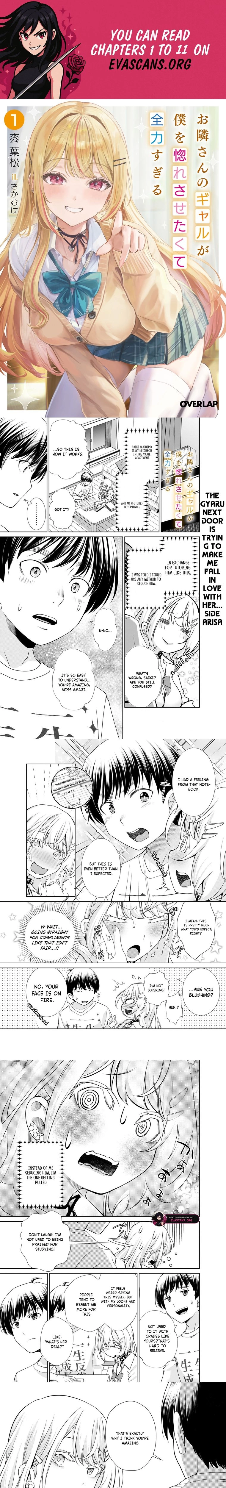 The Gyaru Next Door Is Trying to Make Me Fall in Love with Her Chapter 6 page 1 - 