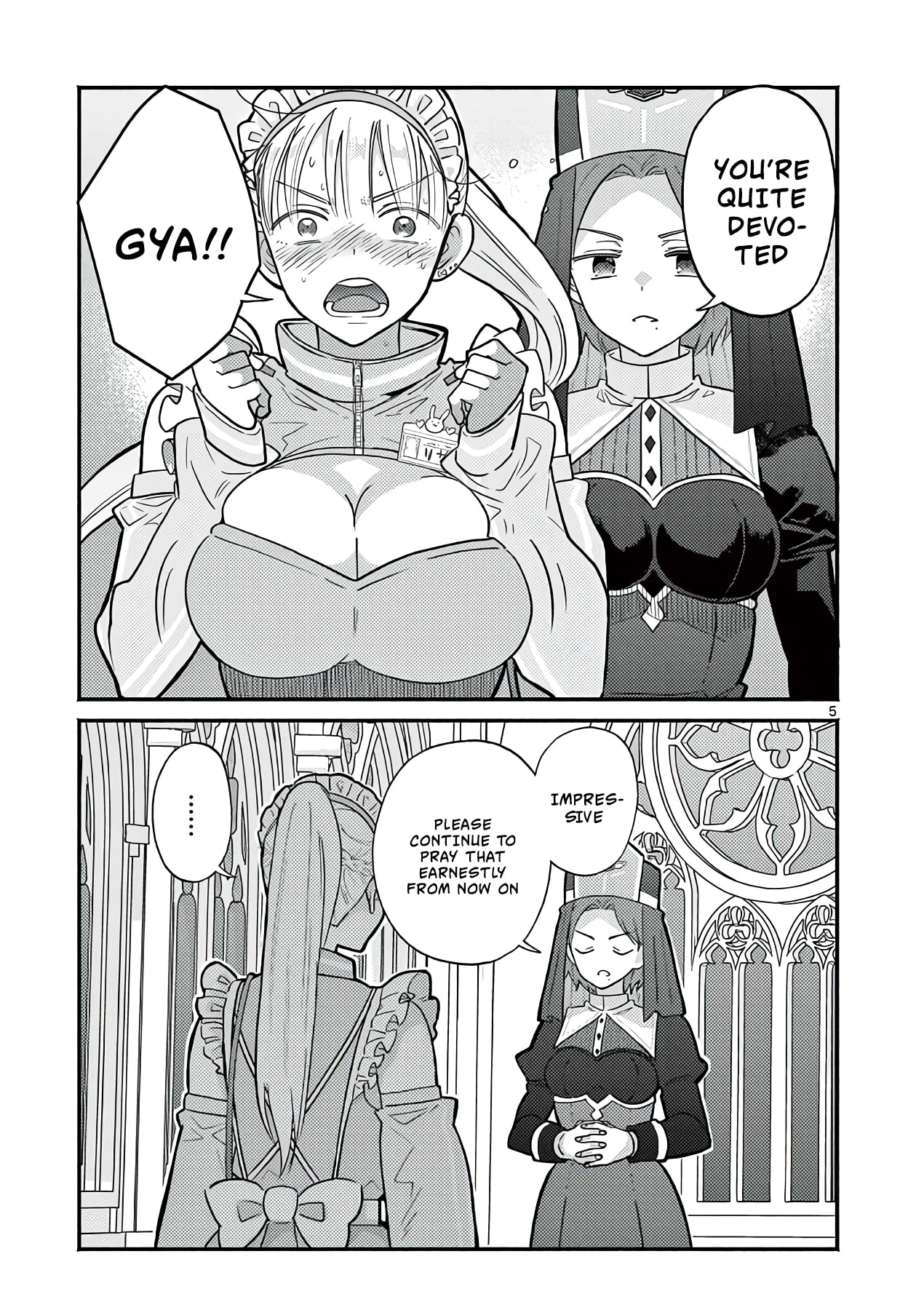 The Gyaru Priestess Is So Done with Casting Lizare Chapter 16.5 page 6 - 