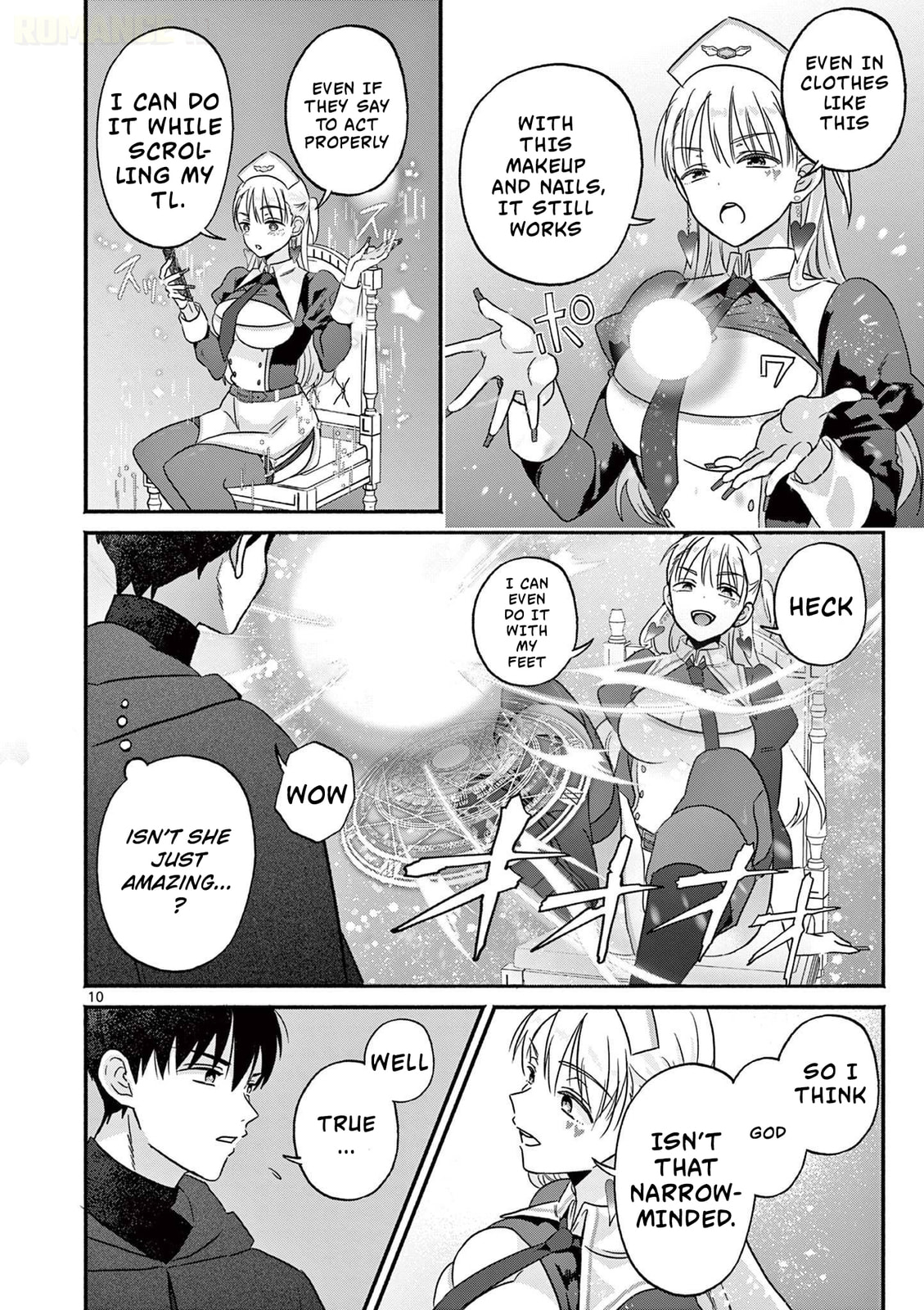The Gyaru Priestess Is So Done with Casting Lizare Chapter 2 page 11 - 