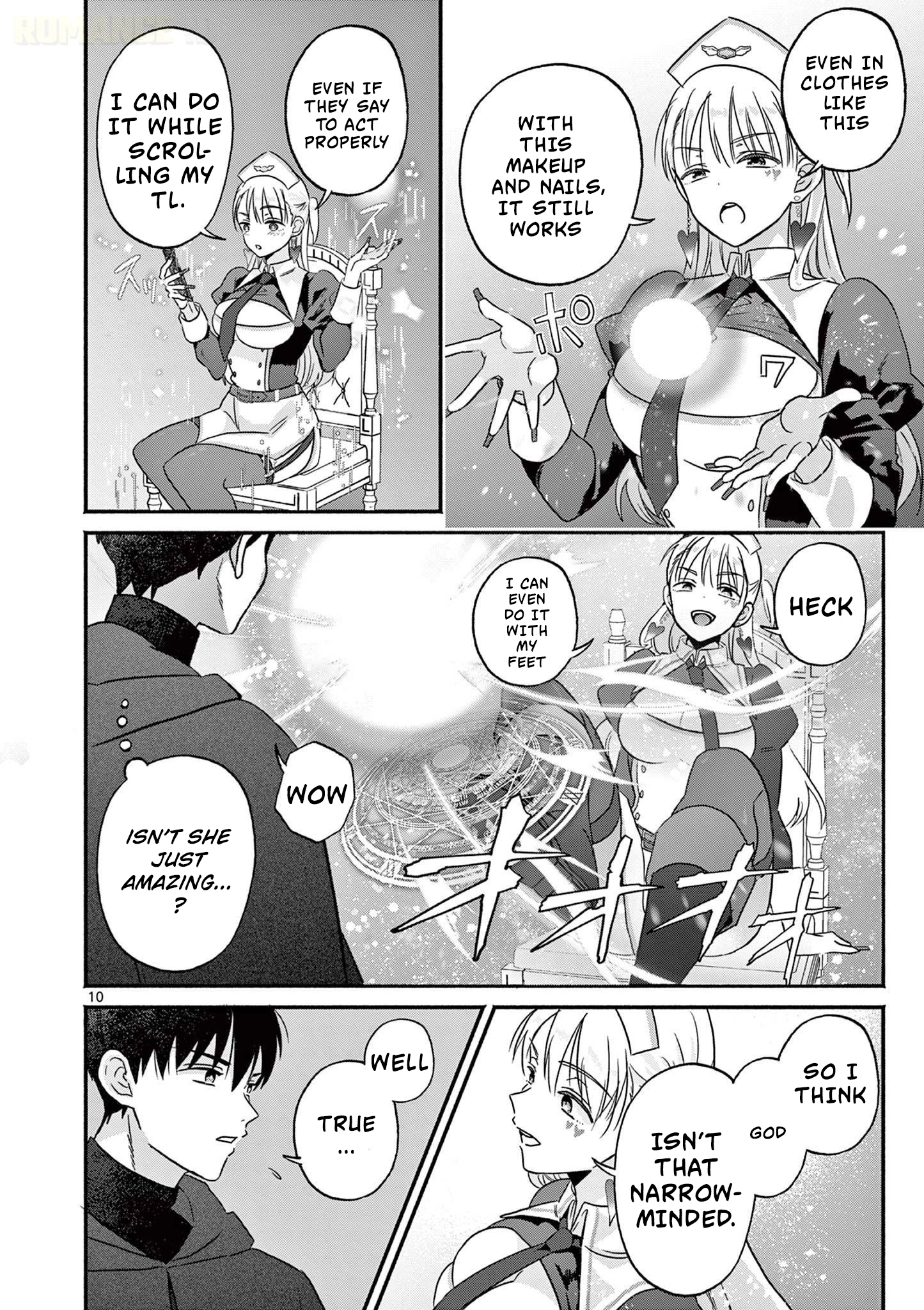 The Gyaru Priestess Is So Done with Casting Resurrection Chapter 2 page 11 - 
