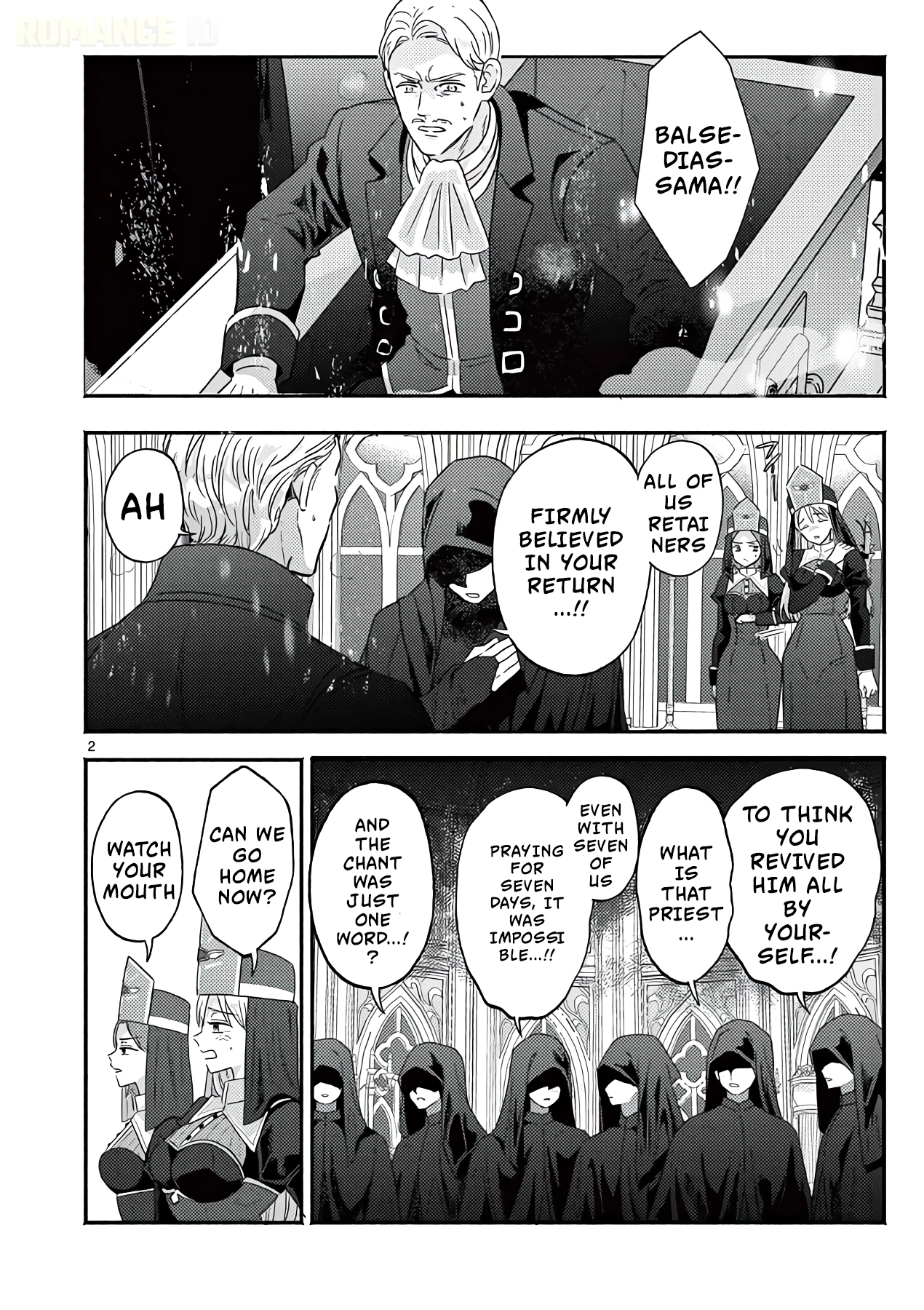 The Gyaru Priestess Is So Done with Casting Resurrection Chapter 3.5 page 3 - 
