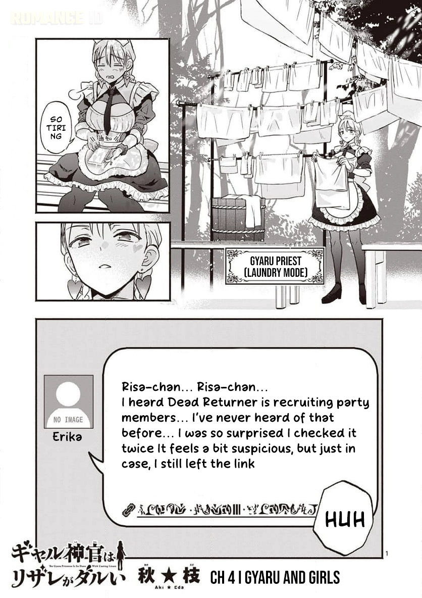 The Gyaru Priestess Is So Done with Casting Resurrection Chapter 4 page 2 - 
