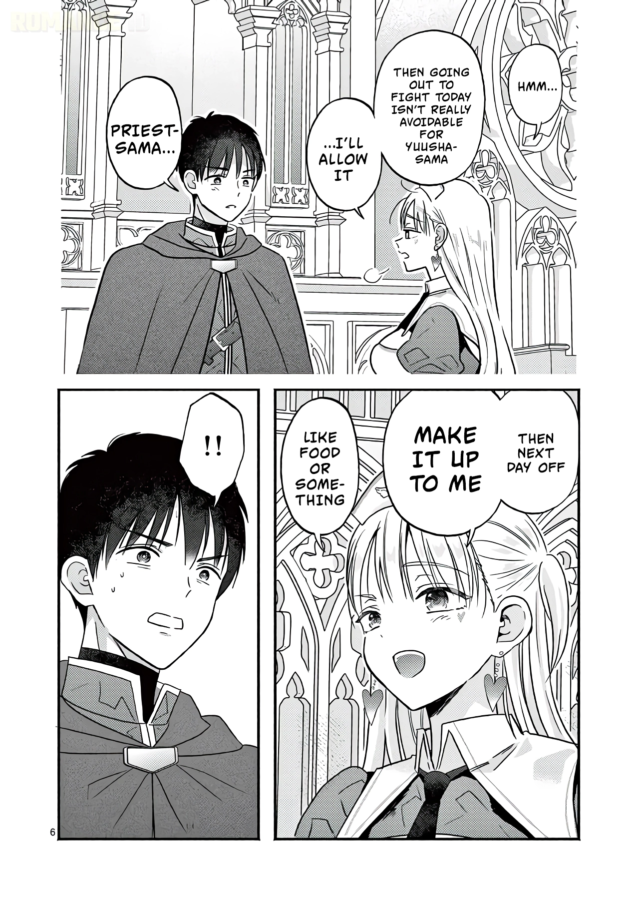The Gyaru Priestess Is So Done with Casting Resurrection Chapter 6.5 page 7 - 
