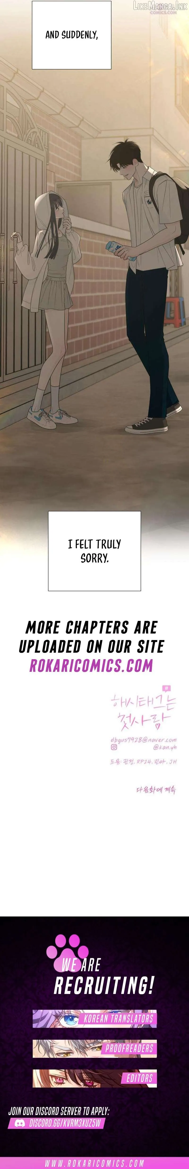 The Hashtag is First Love Chapter 34 page 19 - 