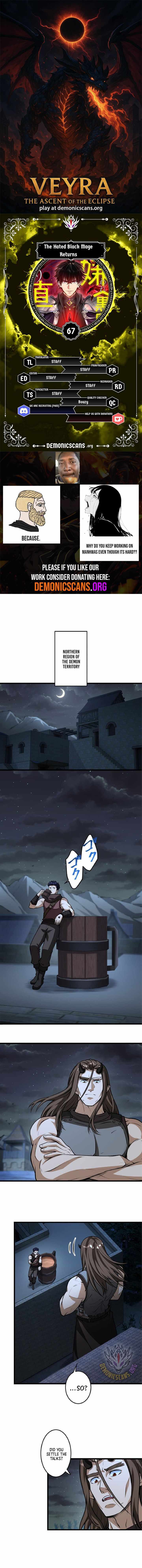 The Hated Black Mage Returns Chapter 67 page 1 - 