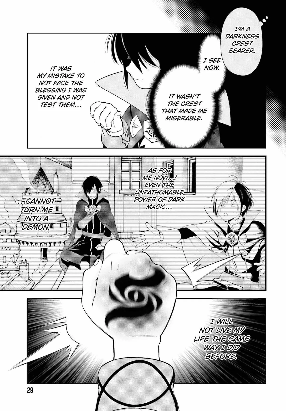 The Hated Prince Starts His Life Over Again: In the Frontier, the Prince Mastered Dark Magic, After That, He Built the Ideal Kingdom and Strongest Clan. Chapter 1 page 22 - 