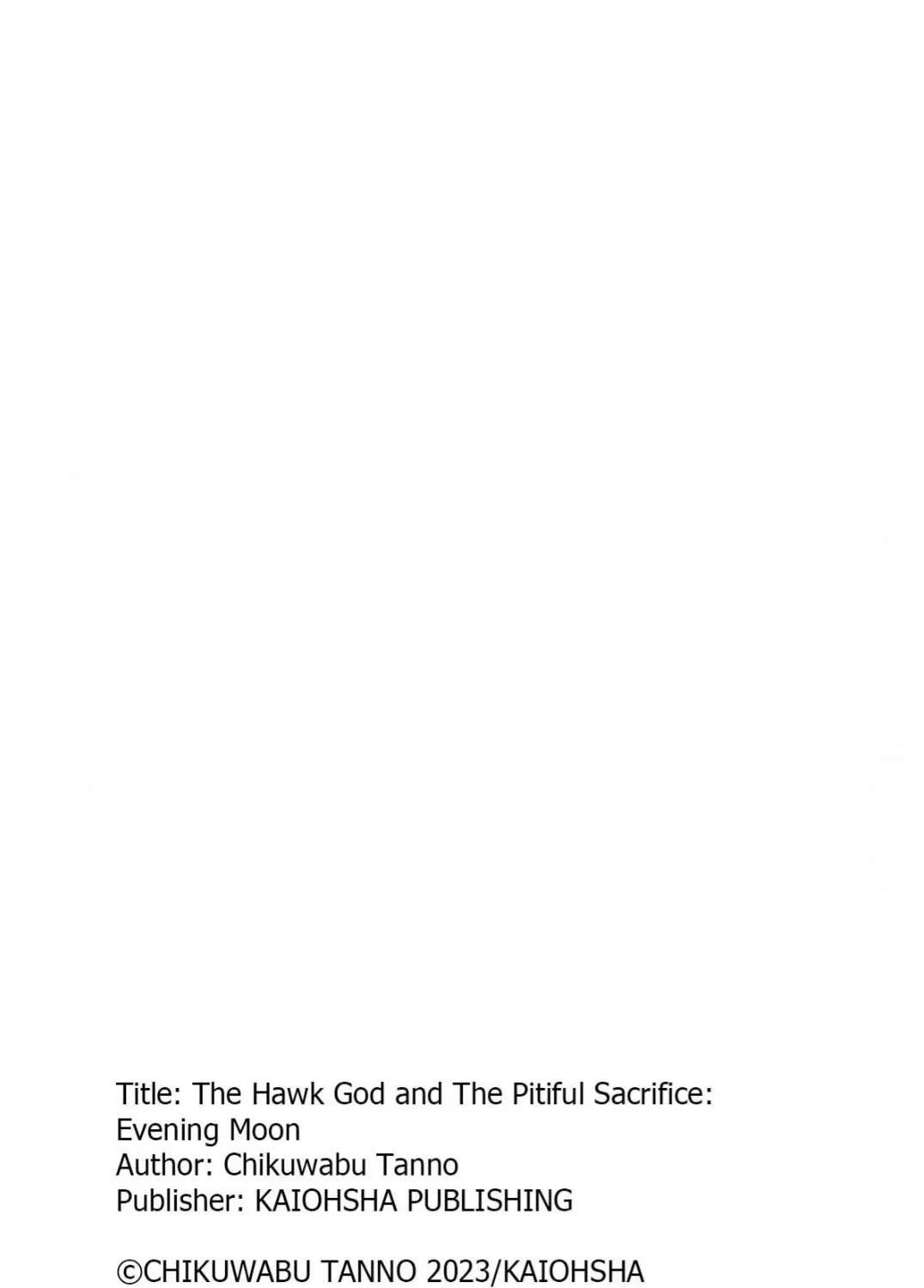 The Hawk God And The Pitiful Sacrifice Chapter 6 page 81 - 