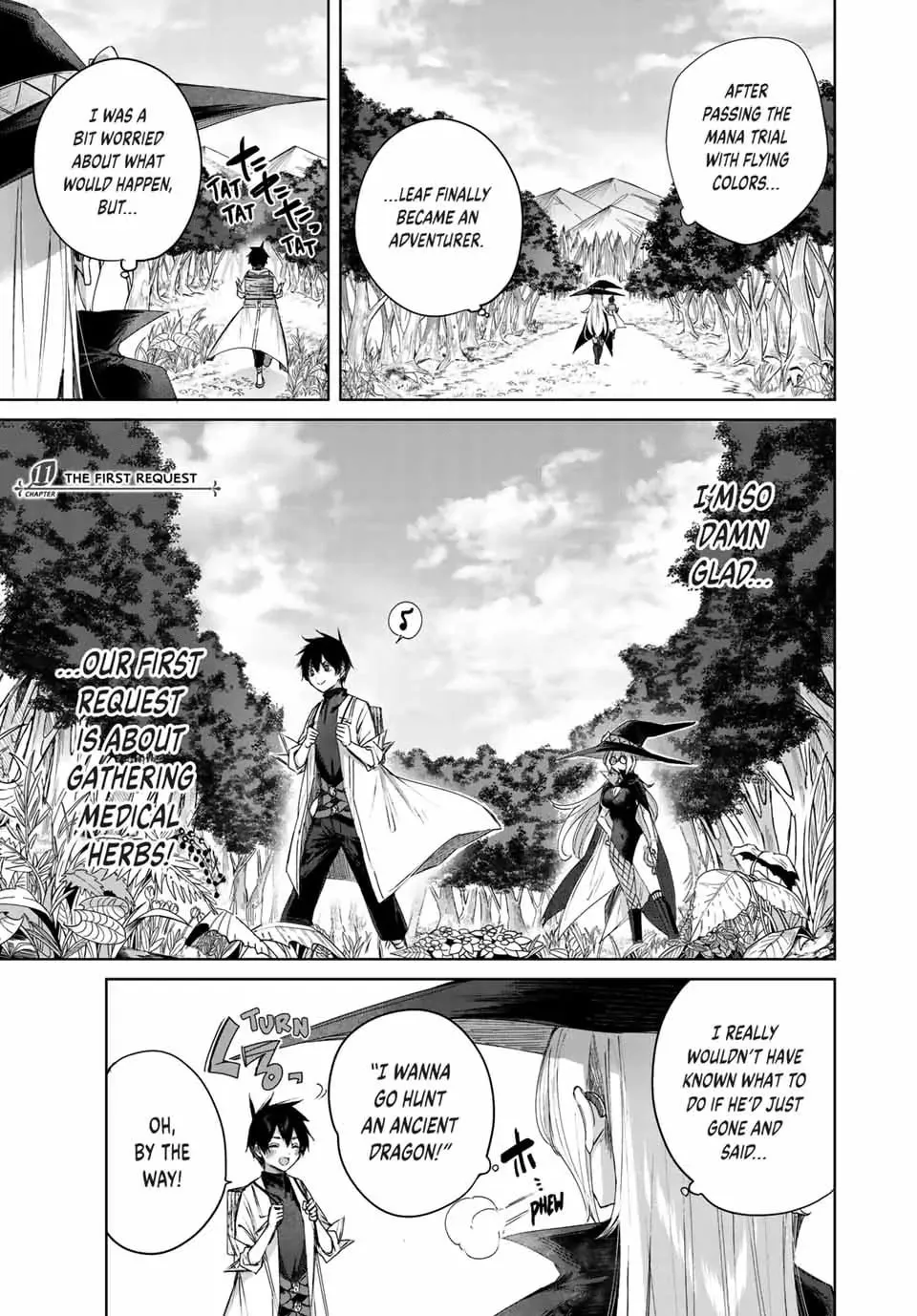 The Healer Ditches the Boonies to Become an S-Rank Adventurer: The Boy from the Hero’s Village Doesn’t Know His Cheat Medicine Is Unrivaled Chapter 11 page 1 - 