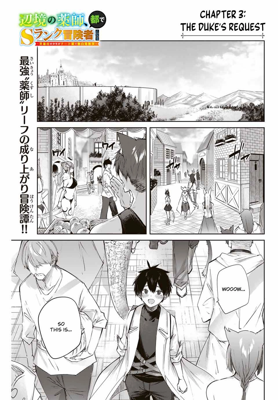 The Healer Ditches the Boonies to Become an S-Rank Adventurer Chapter 3 page 1 - 