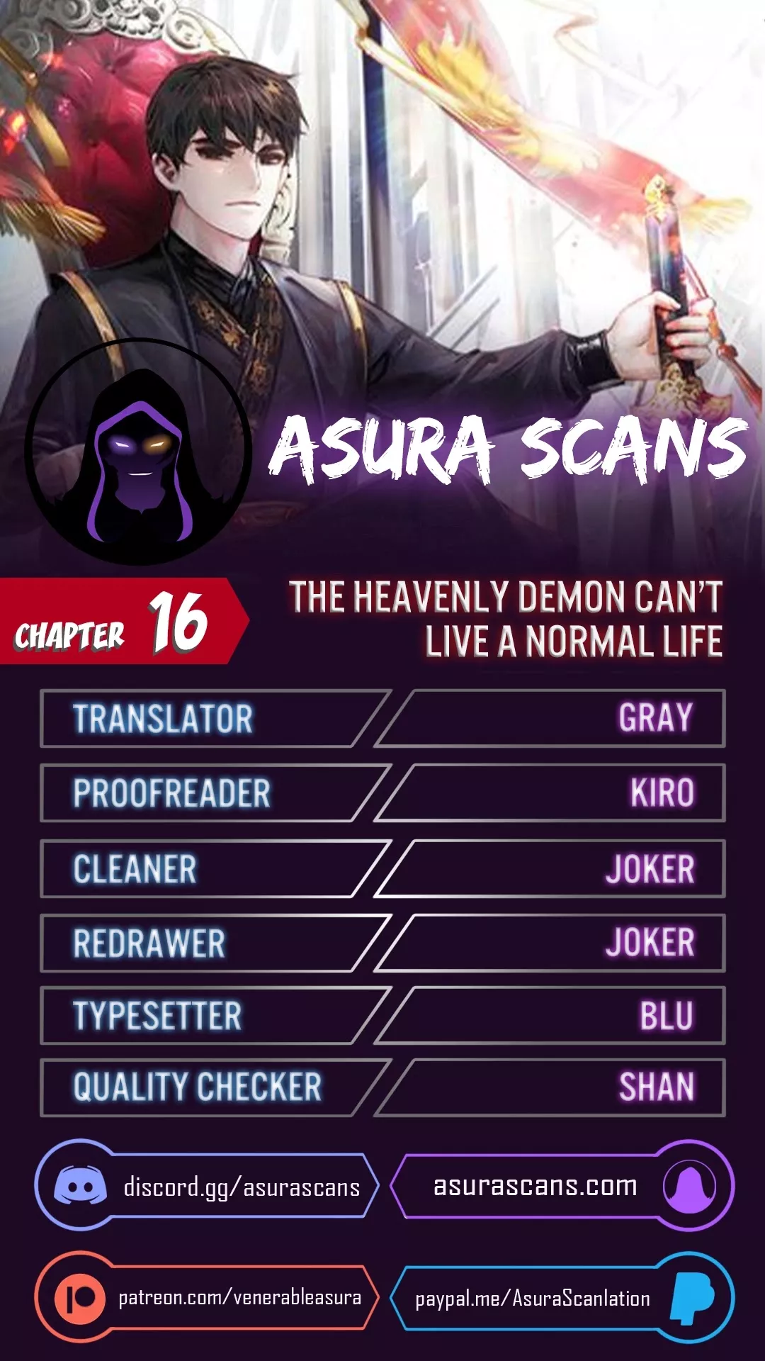 Descended from Divinity Chapter 16 page 1 - 