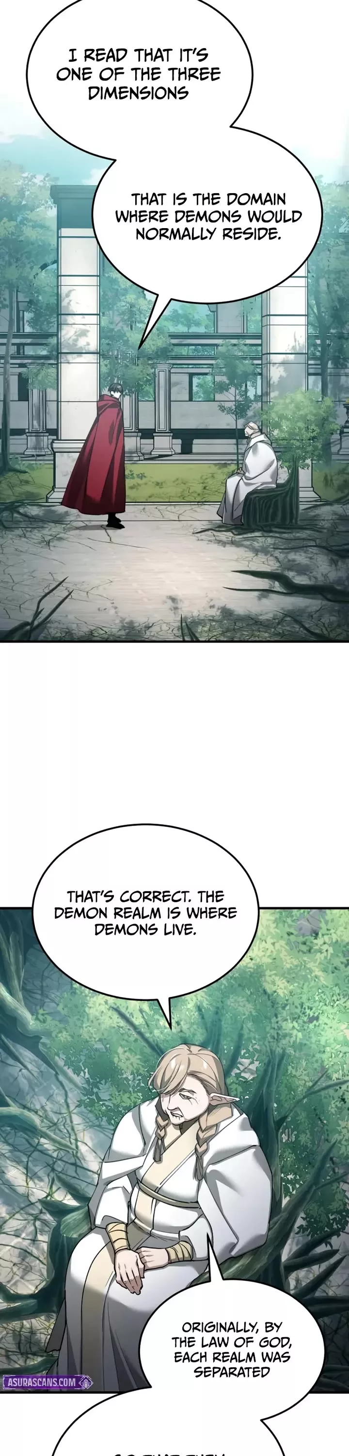 Descended from Divinity Chapter 188 page 33 - 