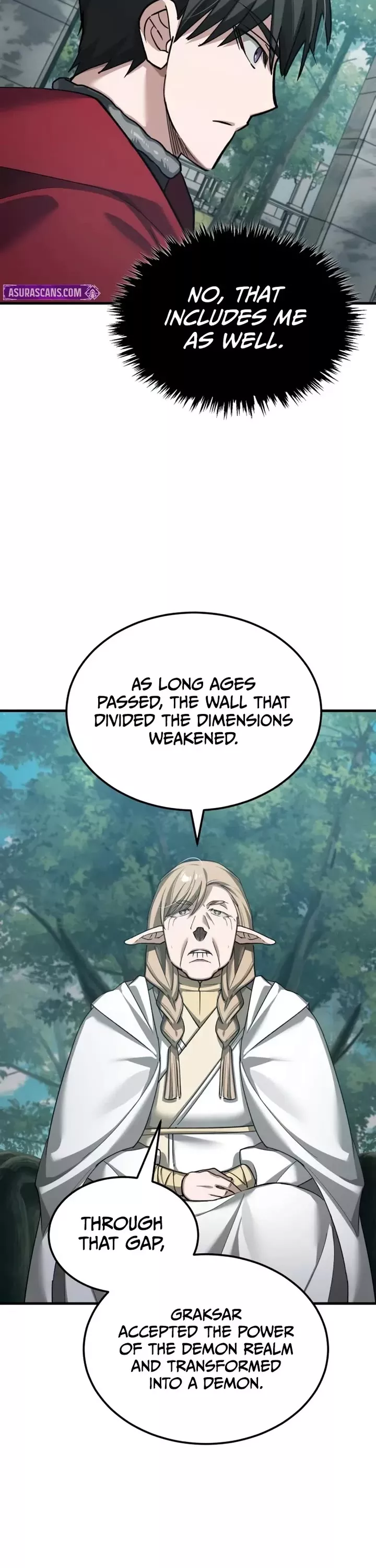 Descended from Divinity Chapter 188 page 37 - 