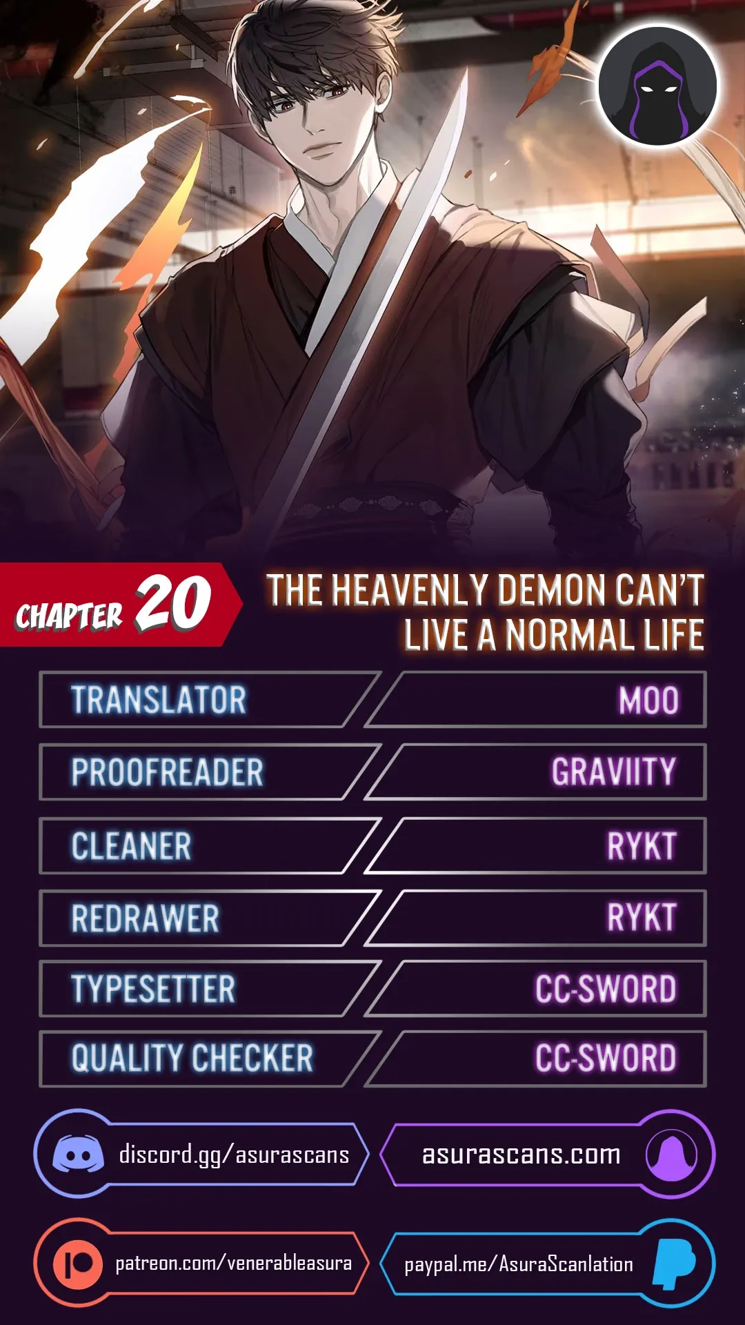Descended from Divinity Chapter 20 page 1 - 