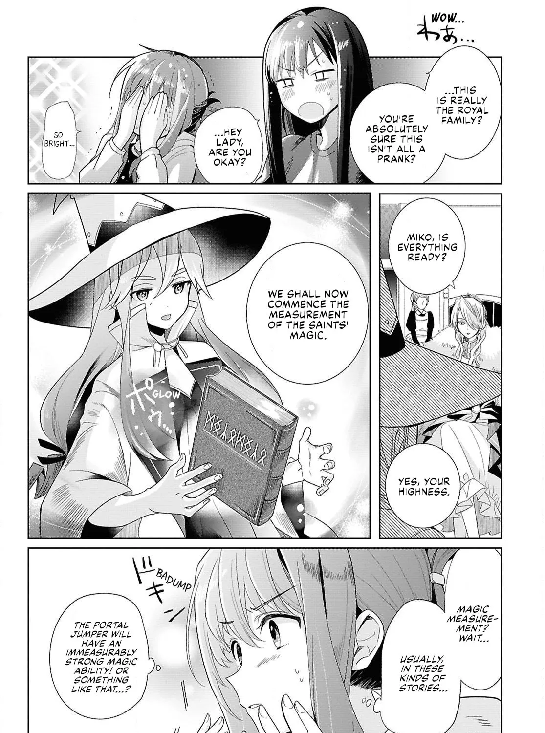 The Helpless Saint and the Powerless Princess: The Tale of How a Saint with No Magic Was Summoned to Save Another World Chapter 1 page 37 - 